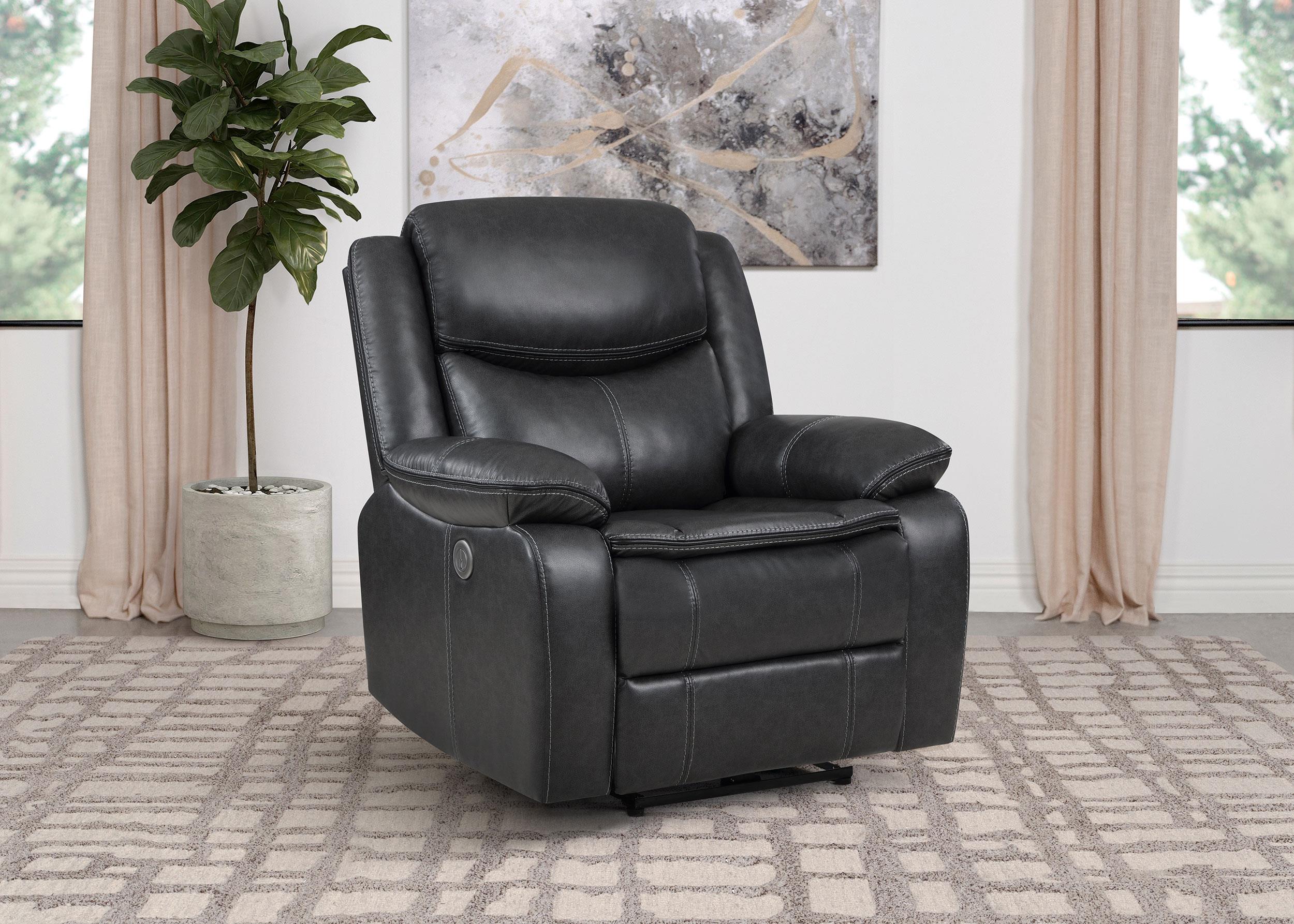 Coaster Sycamore Transitional Power Recliner Model 610233P