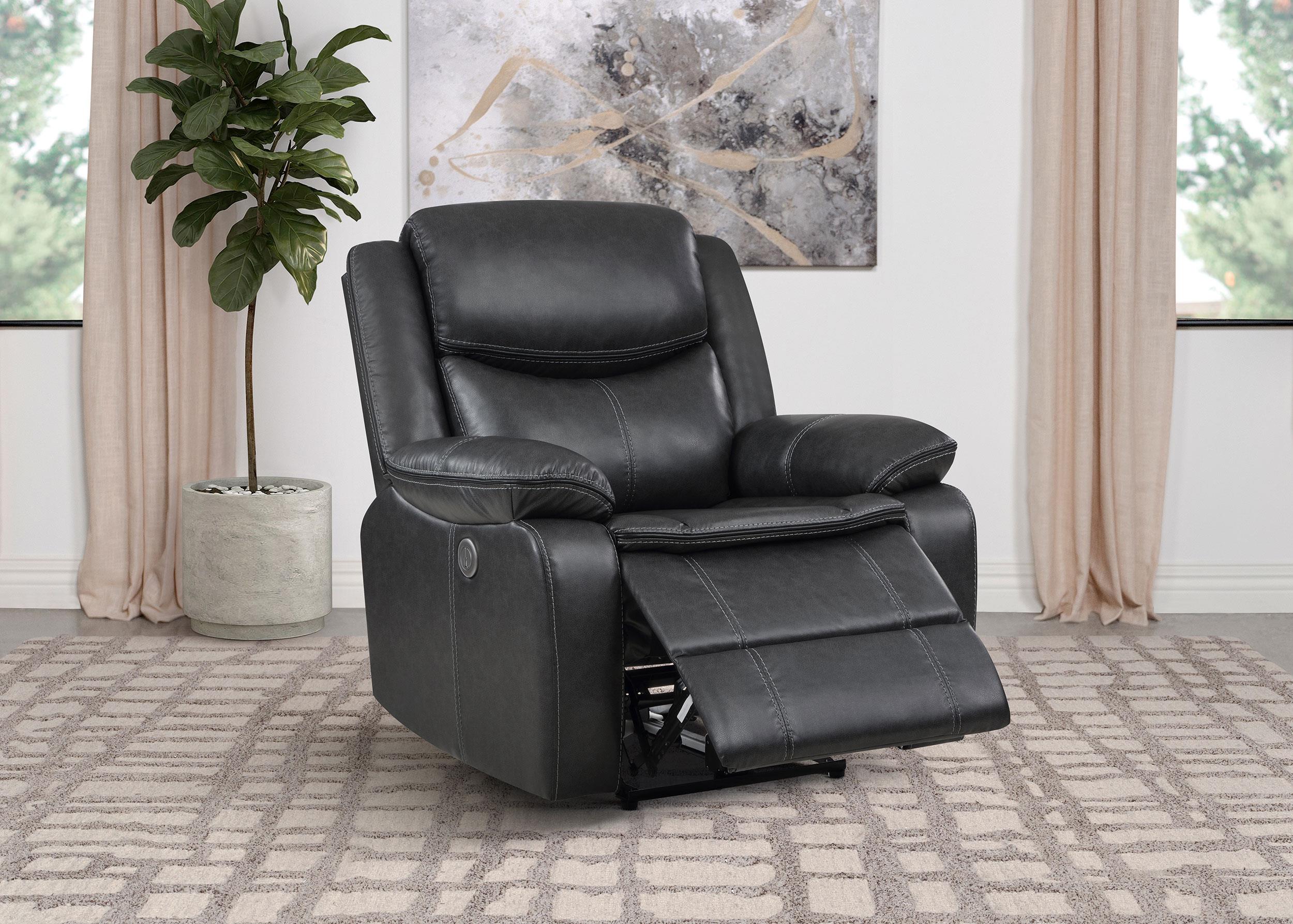 Coaster Sycamore Transitional Power Recliner Model 610233P