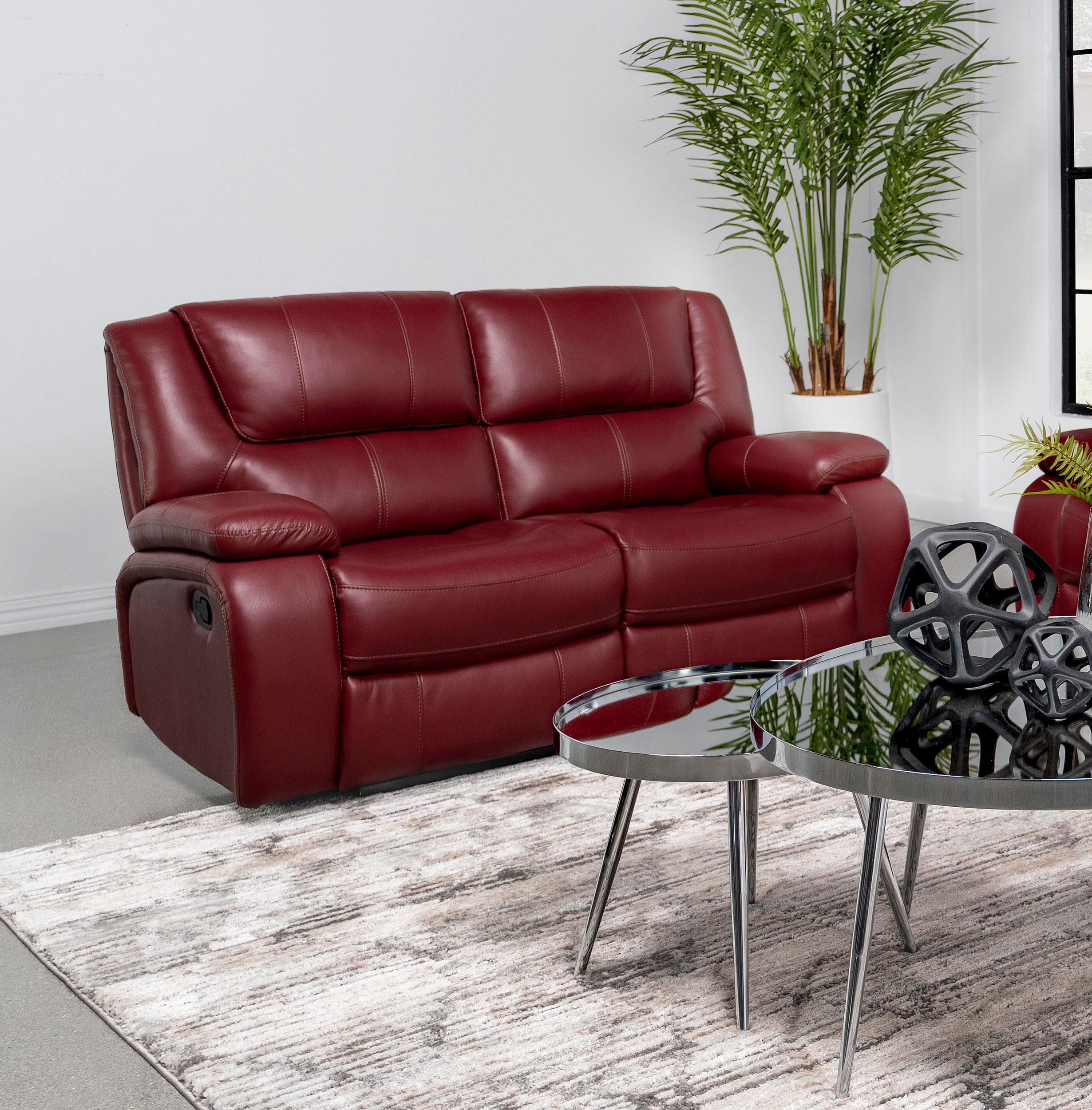 Coaster Camila Transitional Motion Loveseat Model 610242