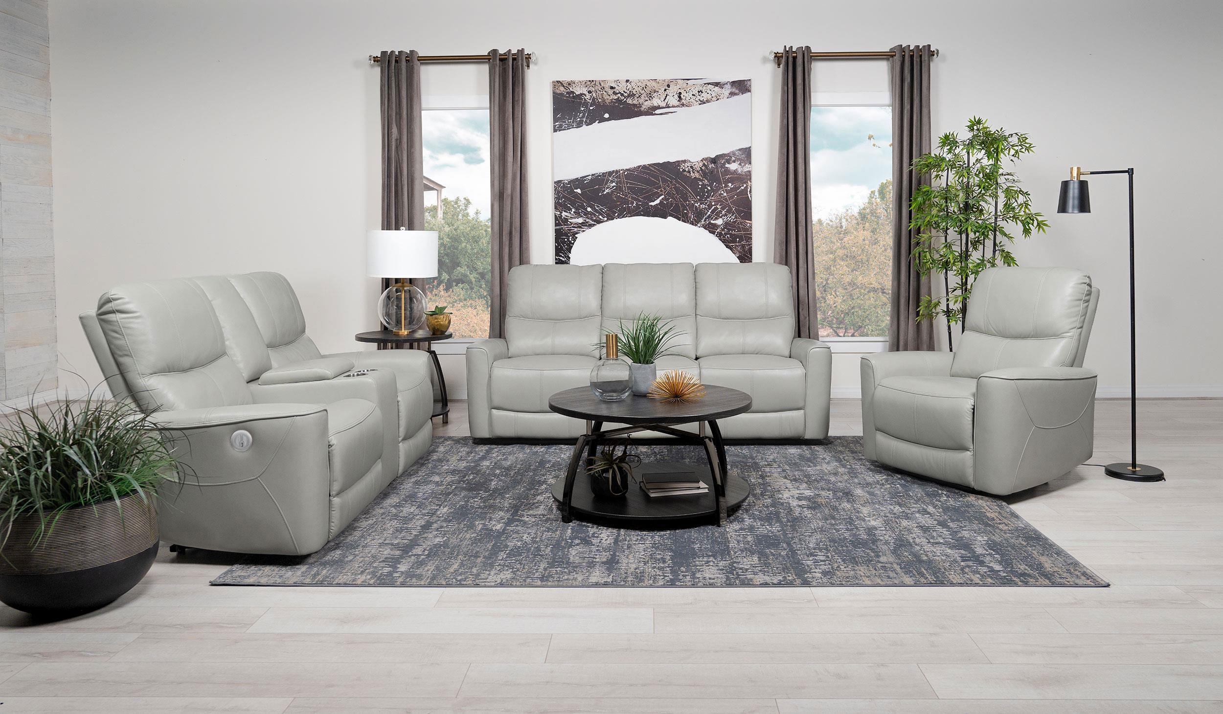Coaster Greenfield Contemporary Power Reclining Sofa Model 610261P-S3