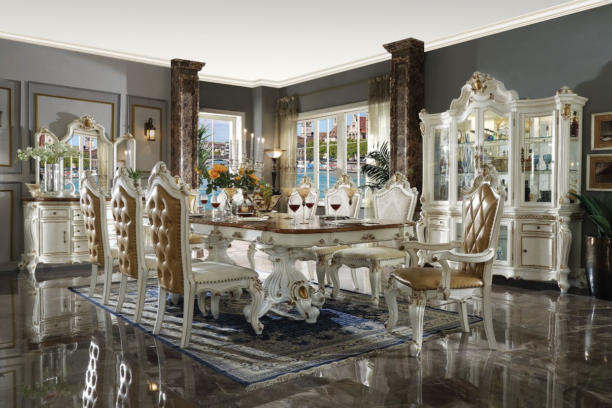 Acme Picardy Dining Table Model 63460