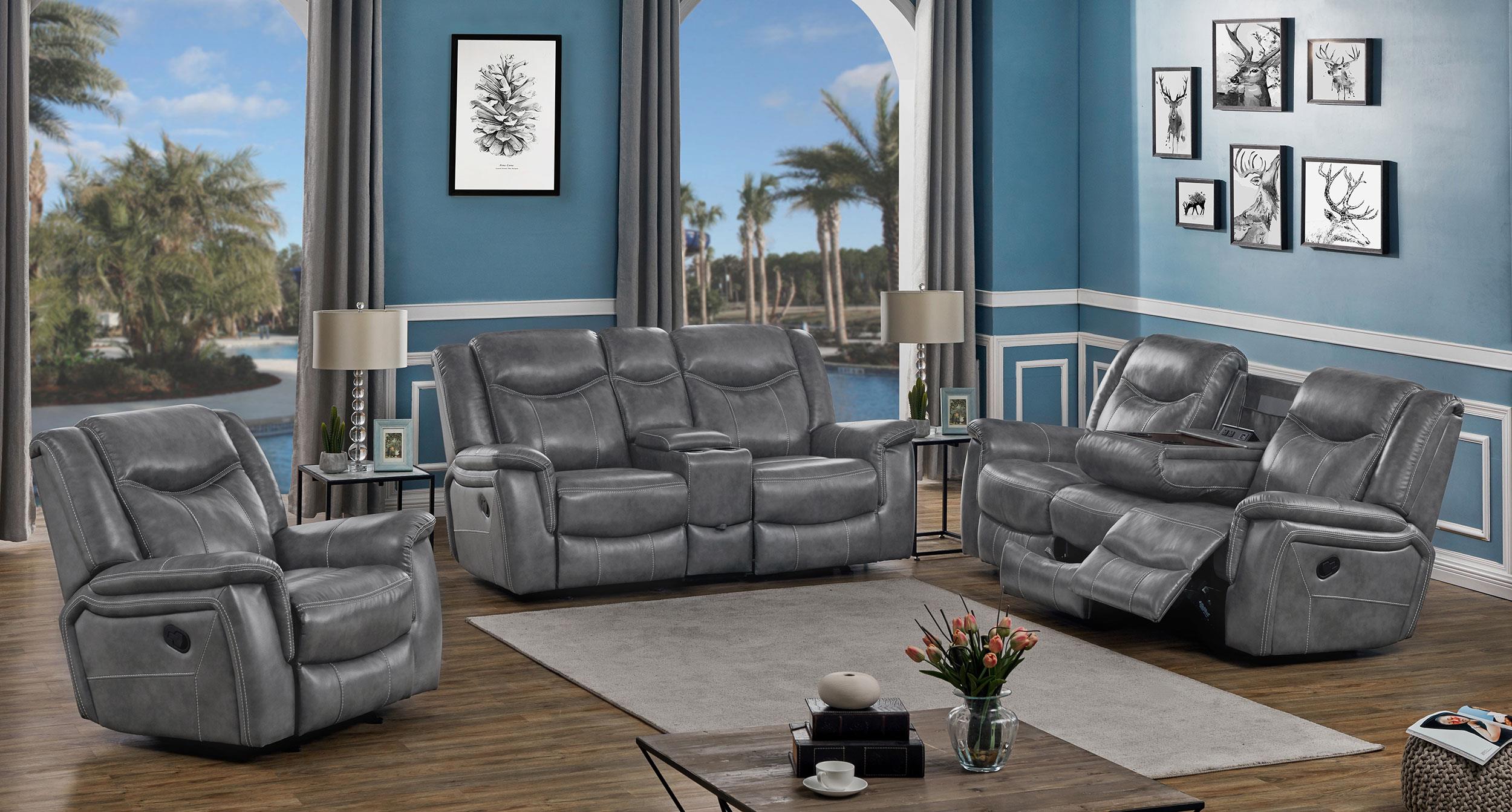 Coaster Conrad Transitional Motion Sofa Model 650354-S3