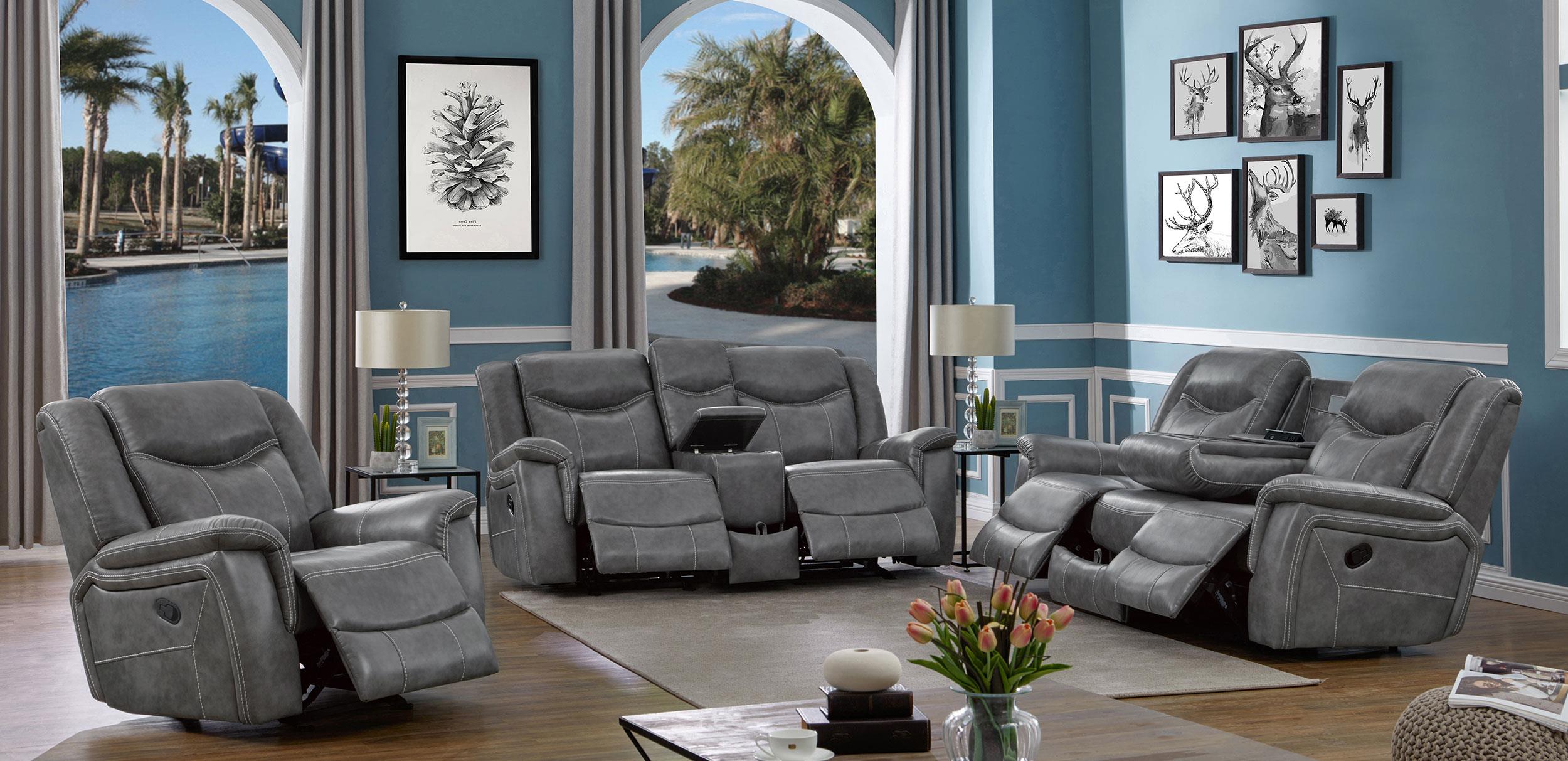 Coaster Conrad Transitional Motion Sofa Model 650354-S3