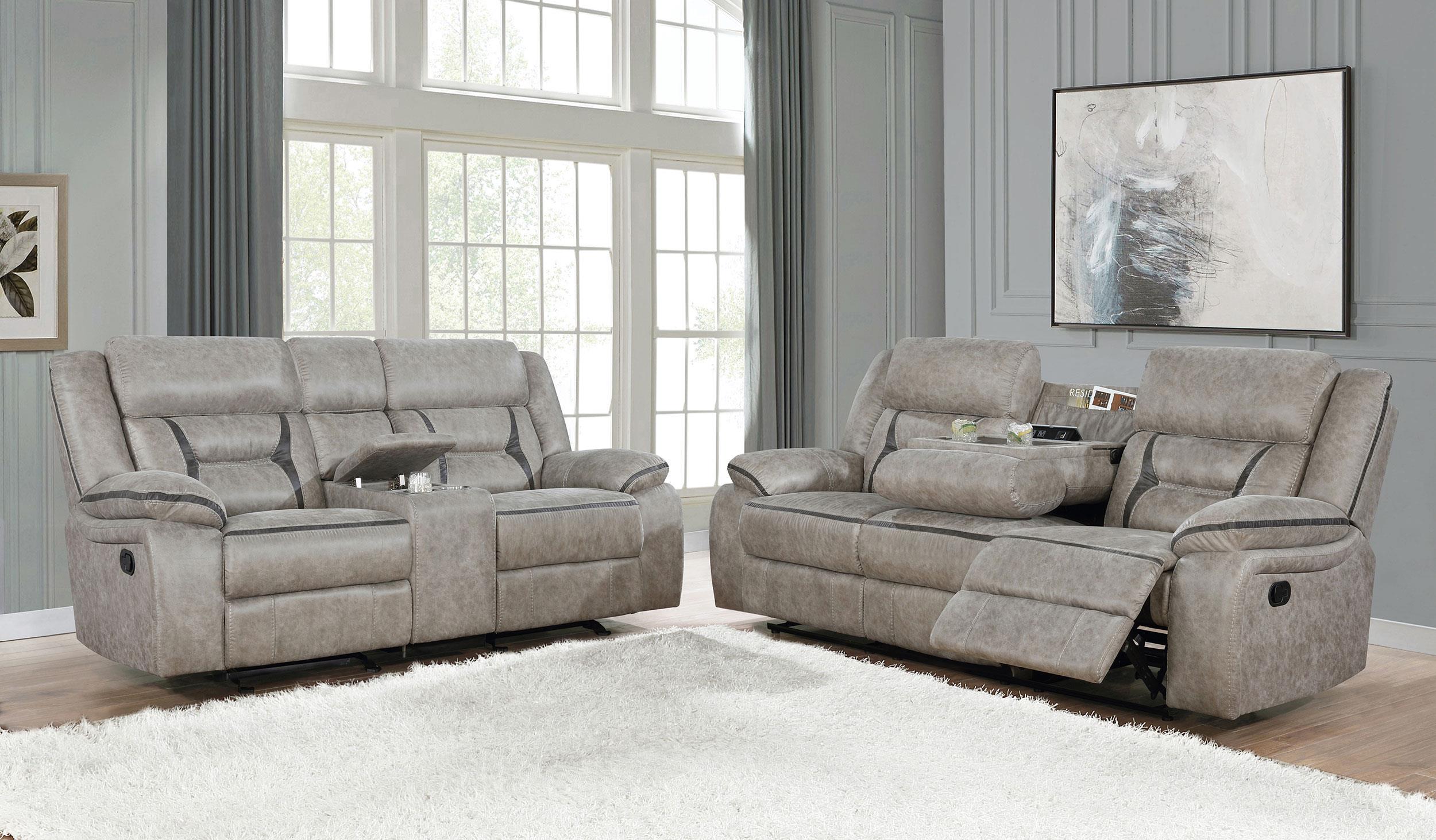Coaster Greer Transitional Motion Sofa Model 651351-S2
