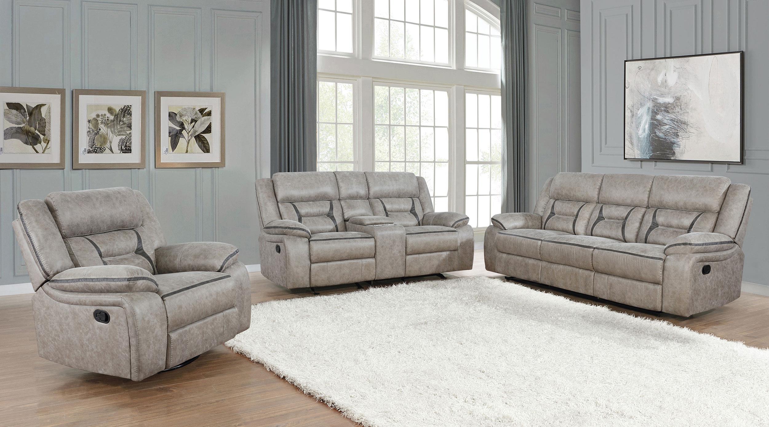 Coaster Greer Transitional Motion Sofa Model 651351-S3