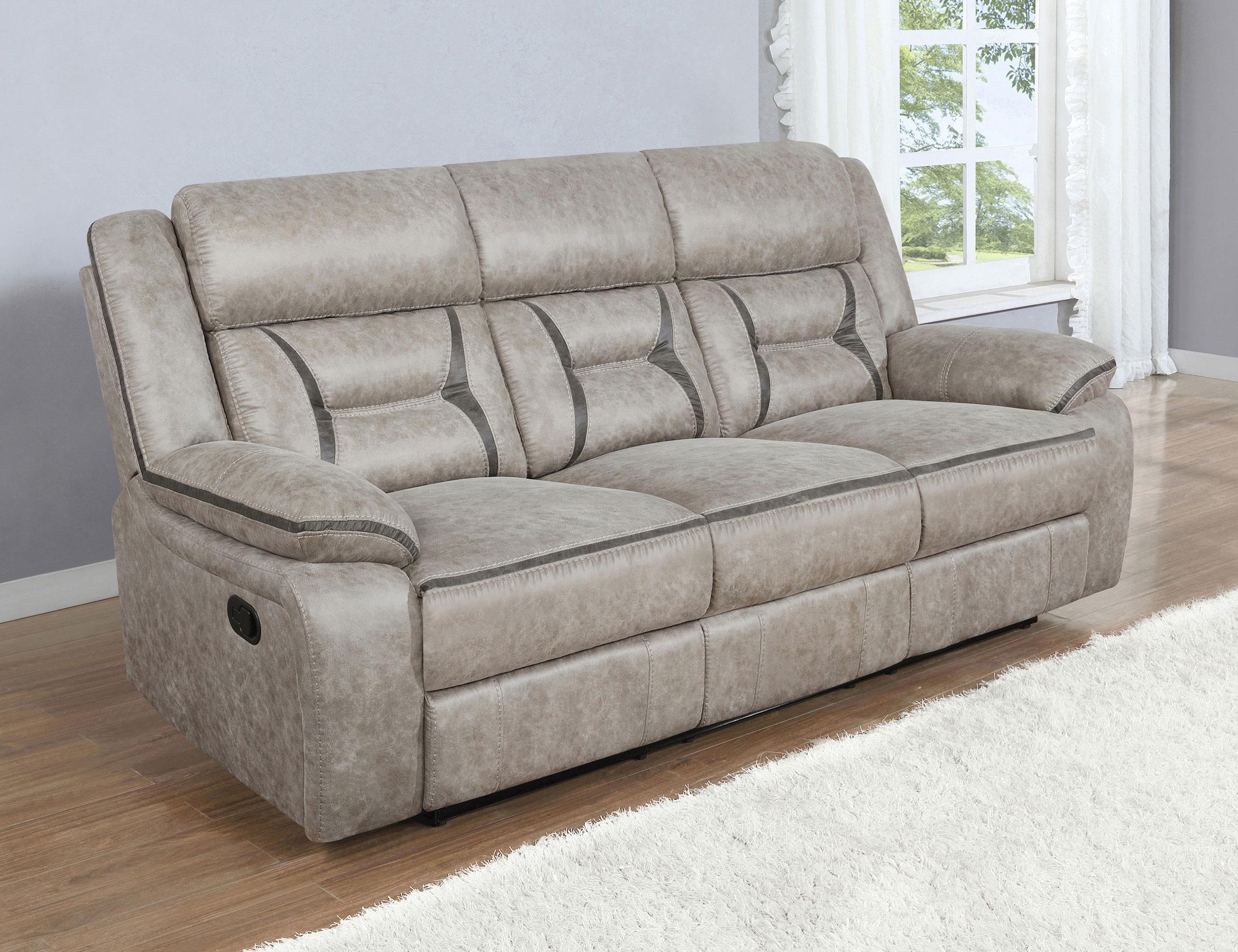 Coaster Greer Transitional Motion Sofa Model 651351