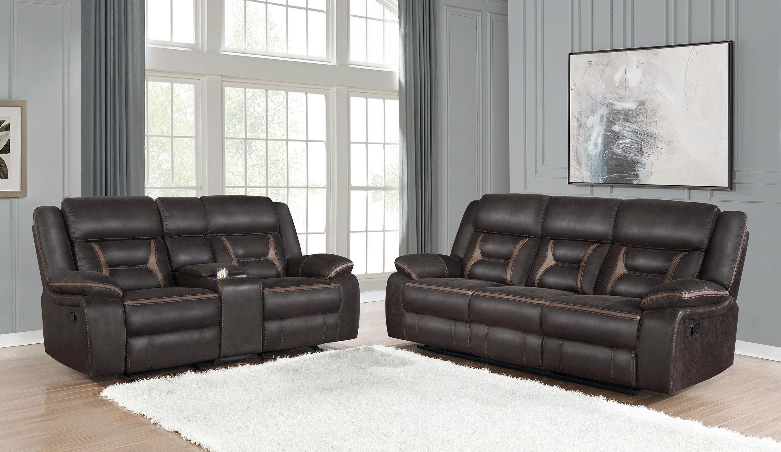 Coaster Greer Transitional Motion Sofa Model 651354-S2
