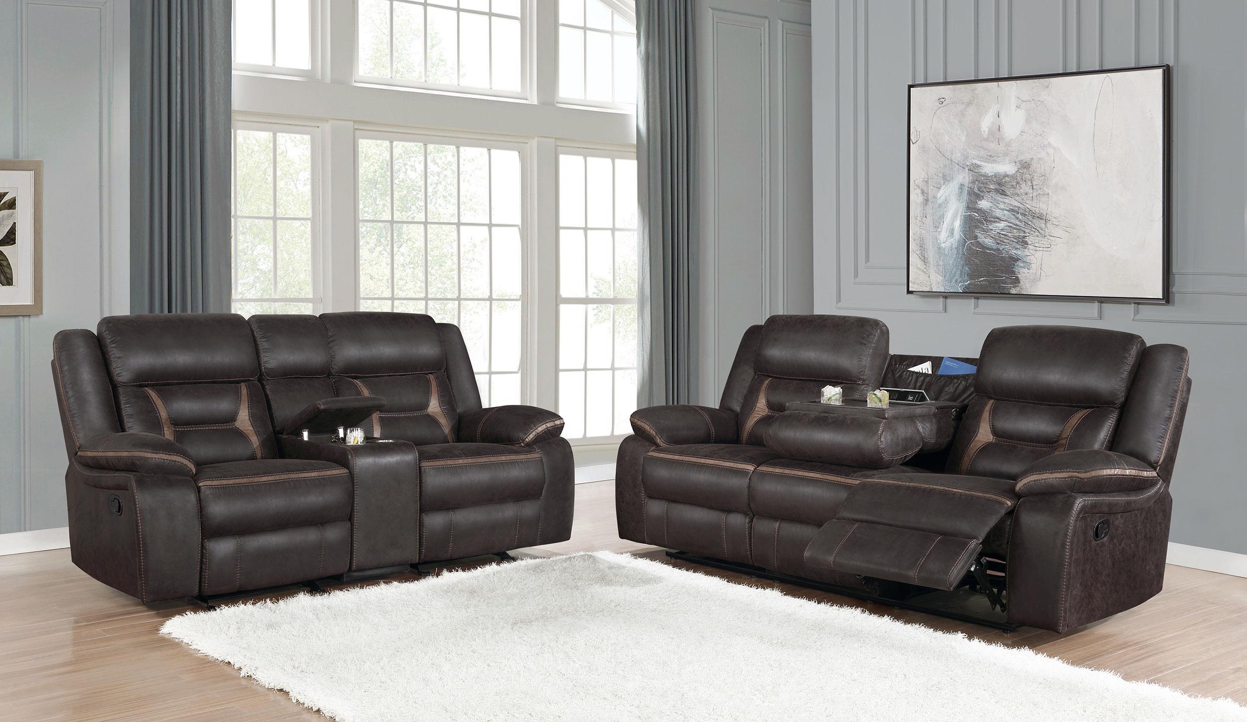 Coaster Greer Transitional Motion Sofa Model 651354-S2