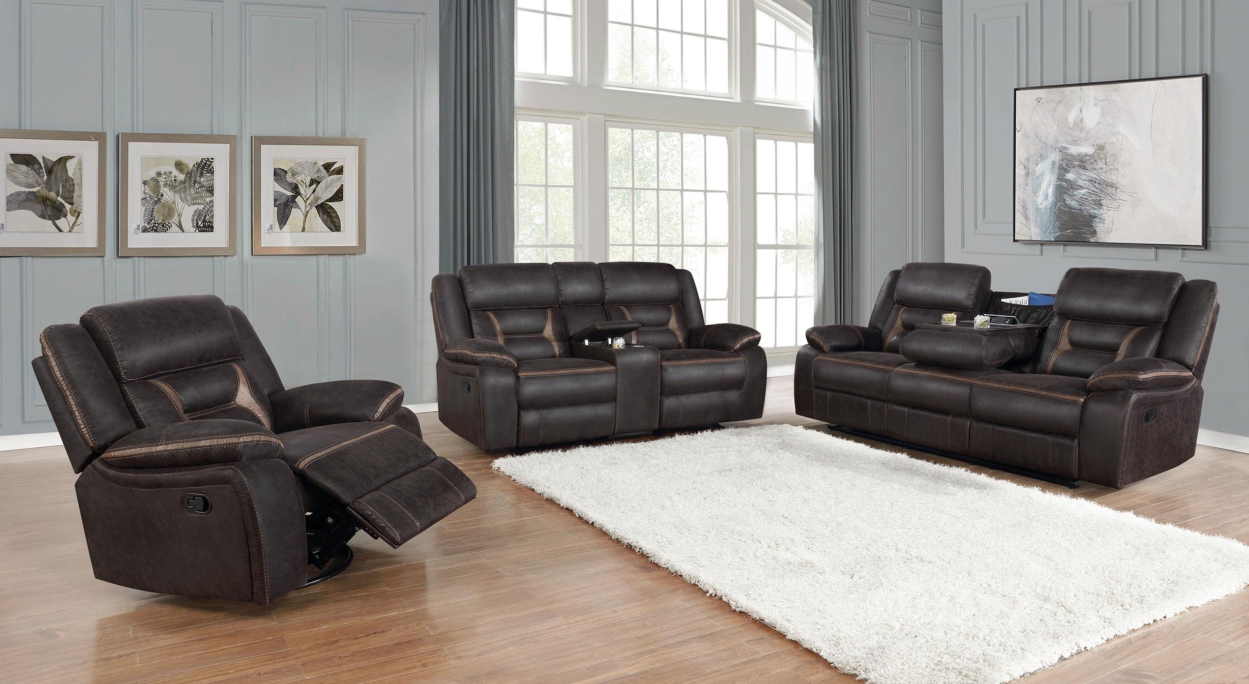 Coaster Greer Transitional Motion Sofa Model 651354-S3