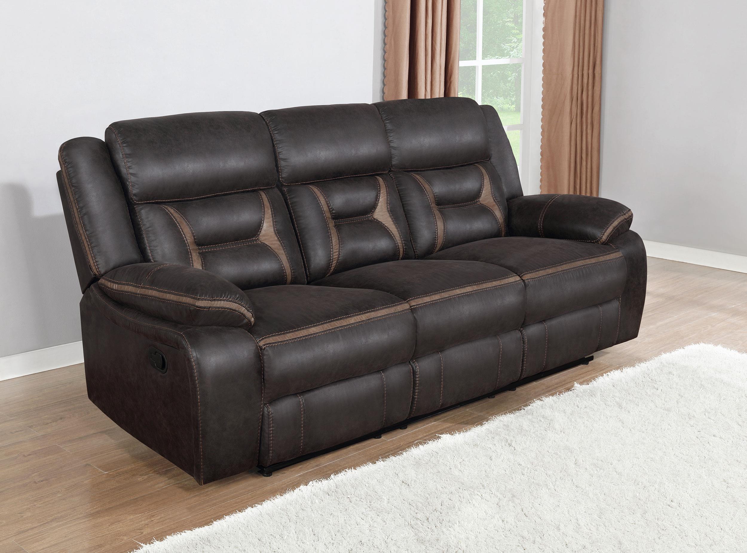 Coaster Greer Transitional Motion Sofa Model 651354