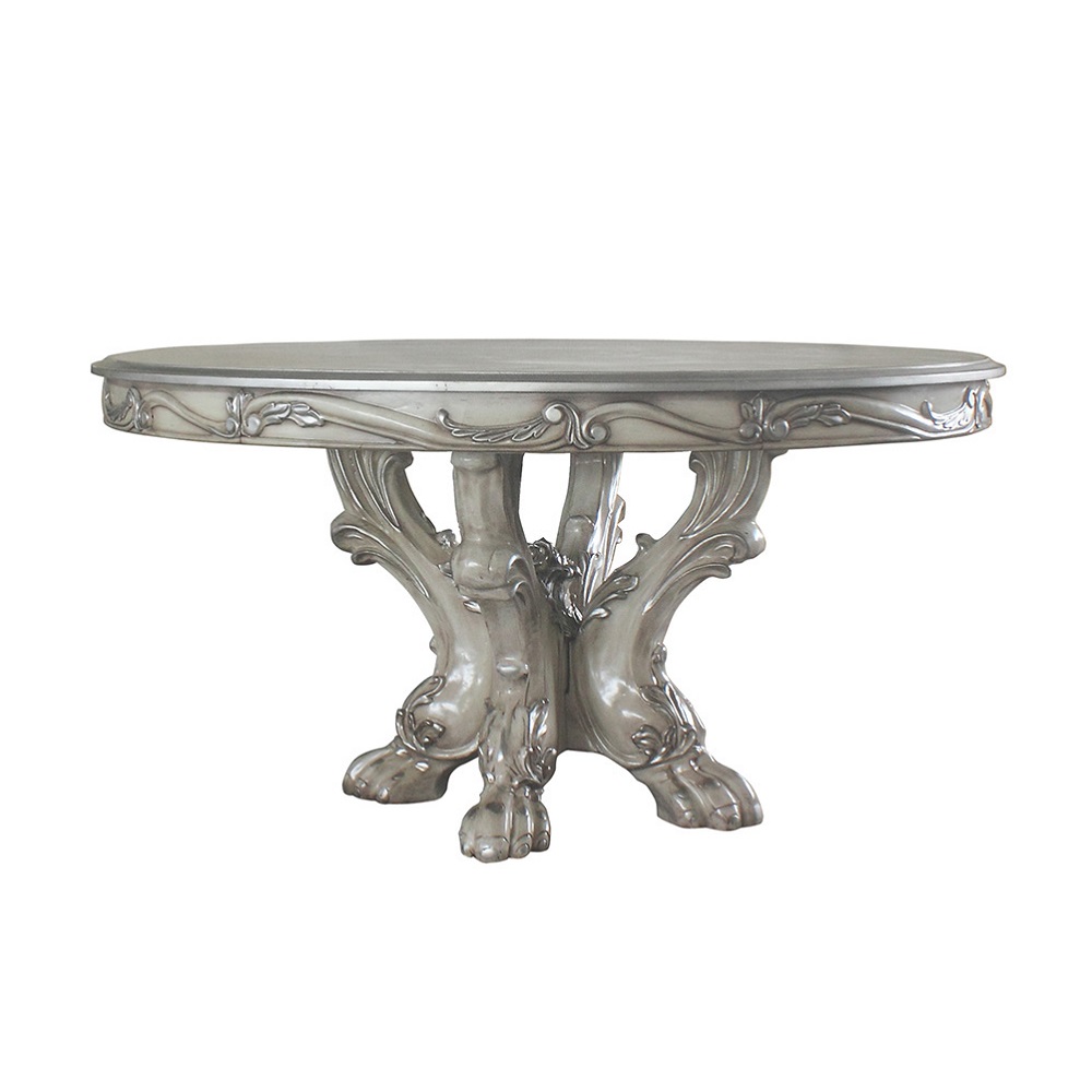 Acme Dresden Round Pedestal Dining Table Model 68180