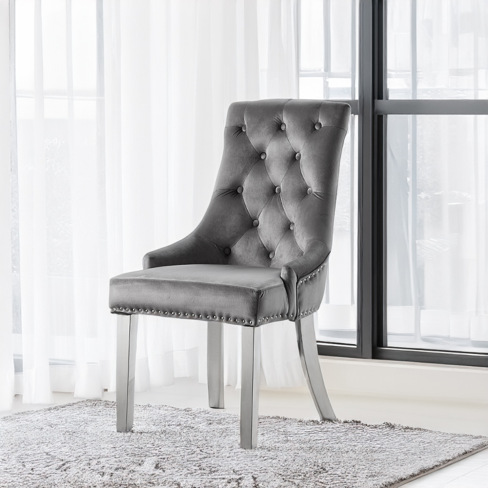 Acme Satinka Side Chair (Set-2) Model 68264A