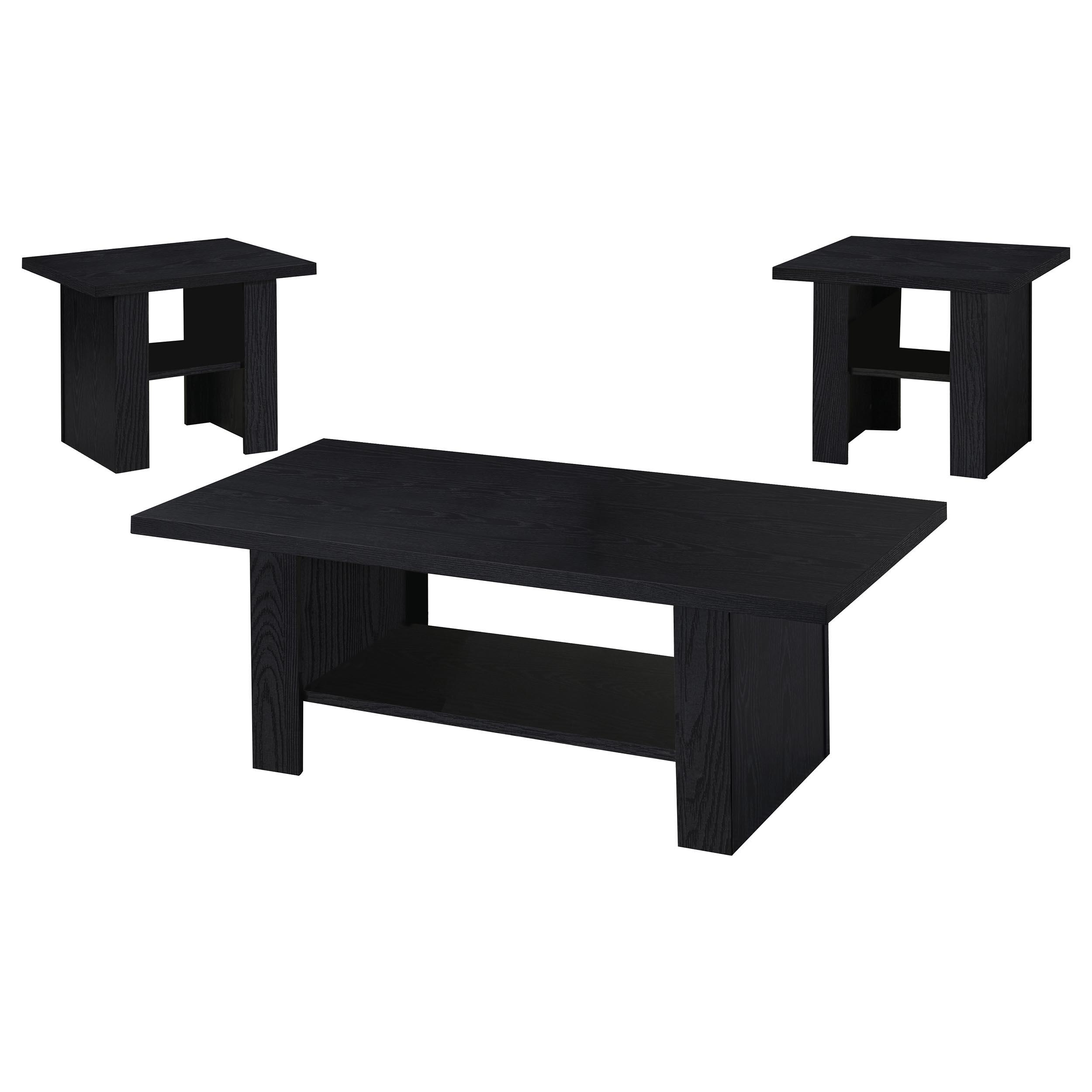 Coaster Rodez Transitional Black Coffee Table Model 700345