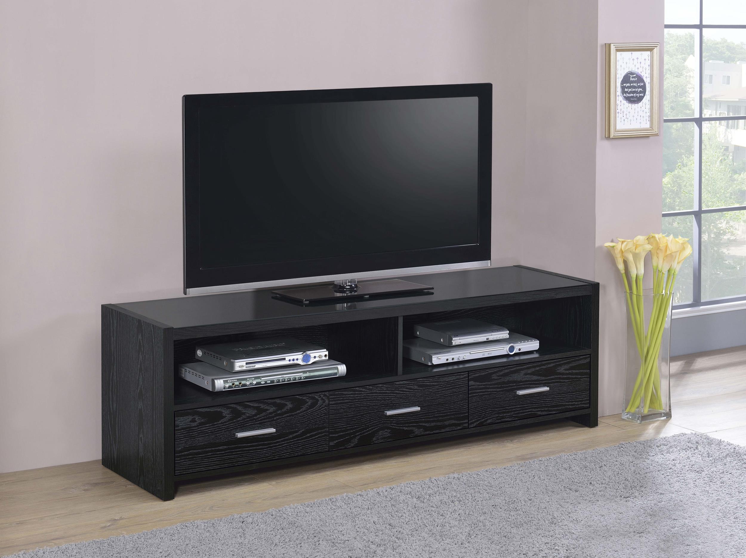 Coaster Alton Contemporary Black Oak 62" Tv Stand Model 700645