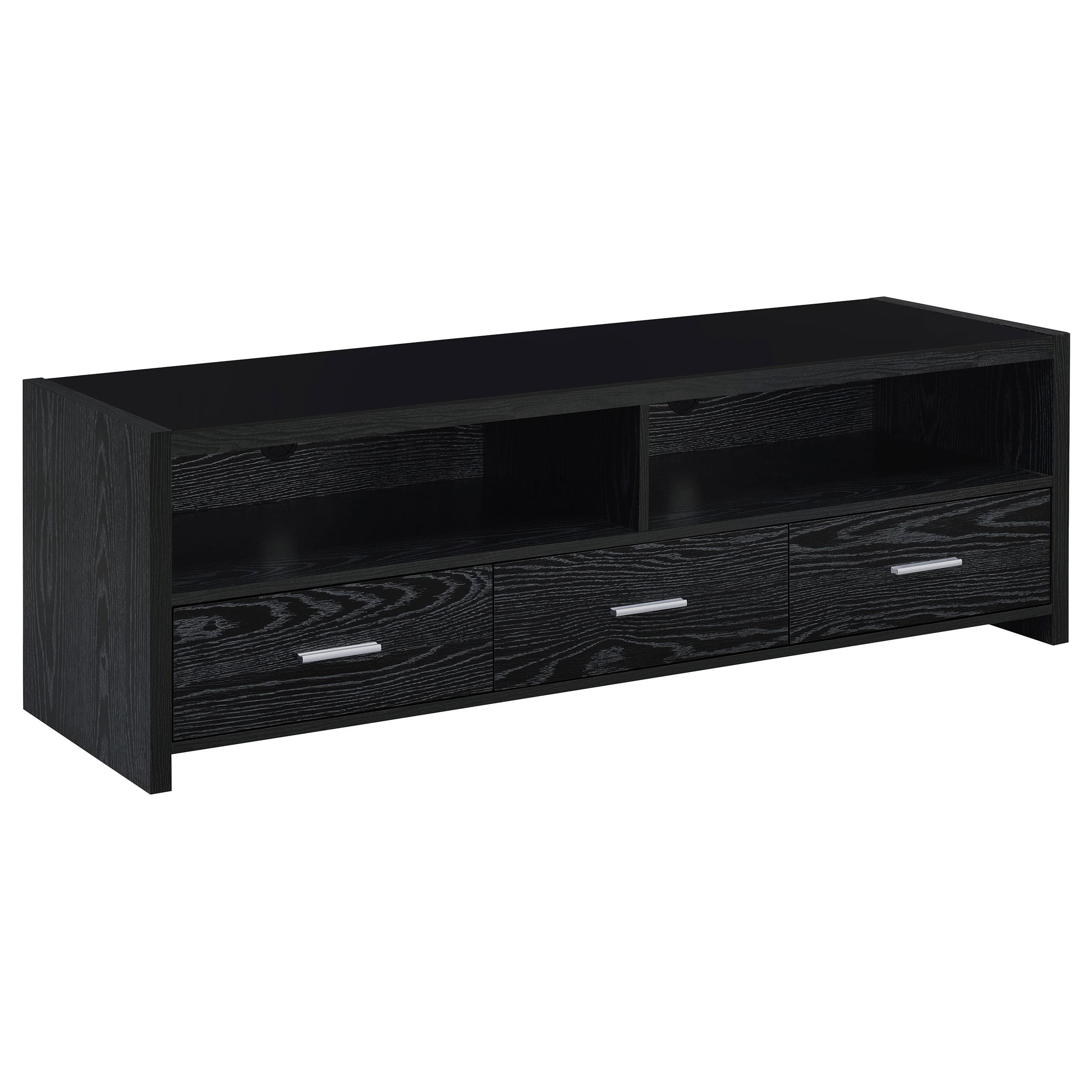 Coaster Alton Contemporary Black Oak 62" Tv Stand Model 700645