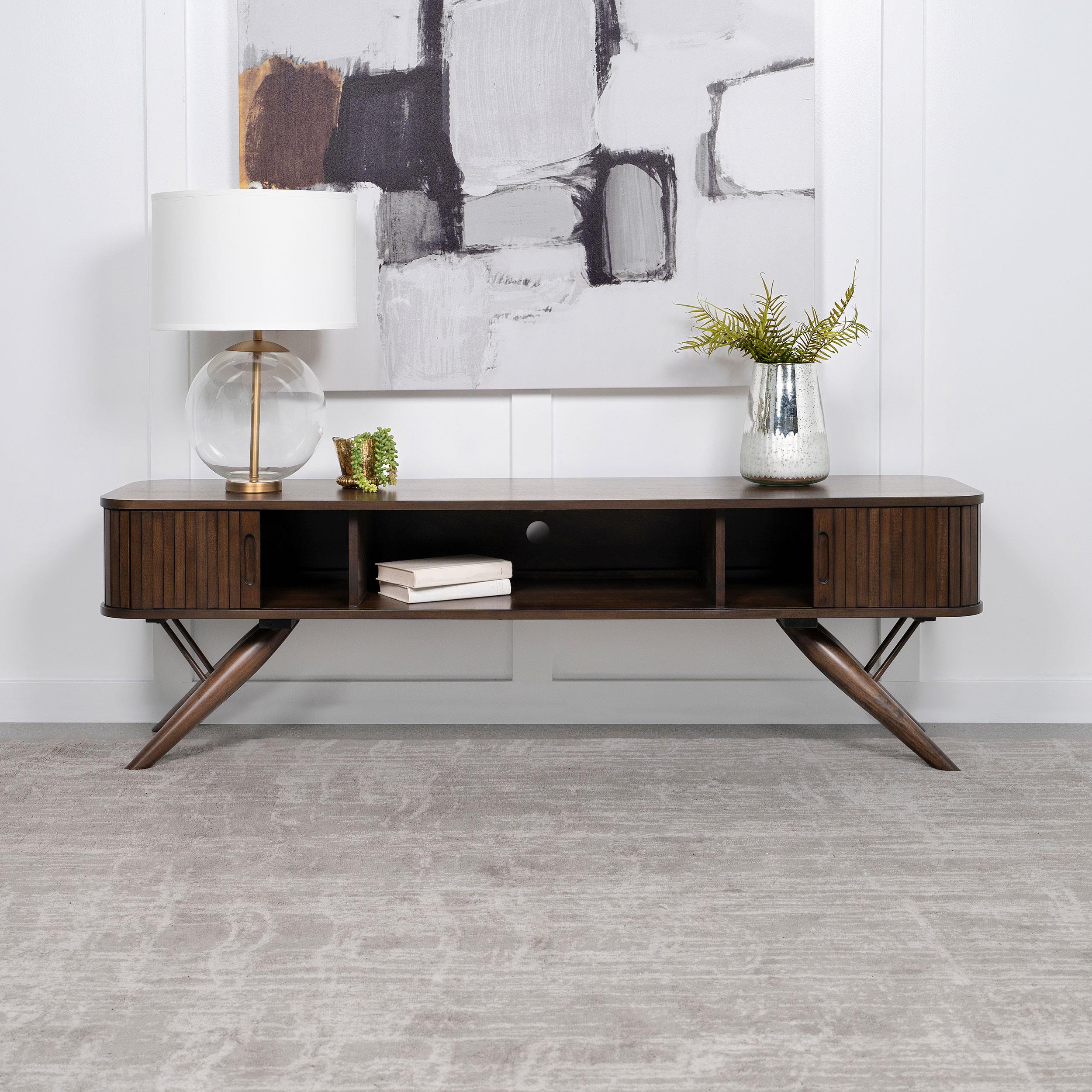 Coaster Valna Mid-Century Modern 71" Tv Stand Model 701713