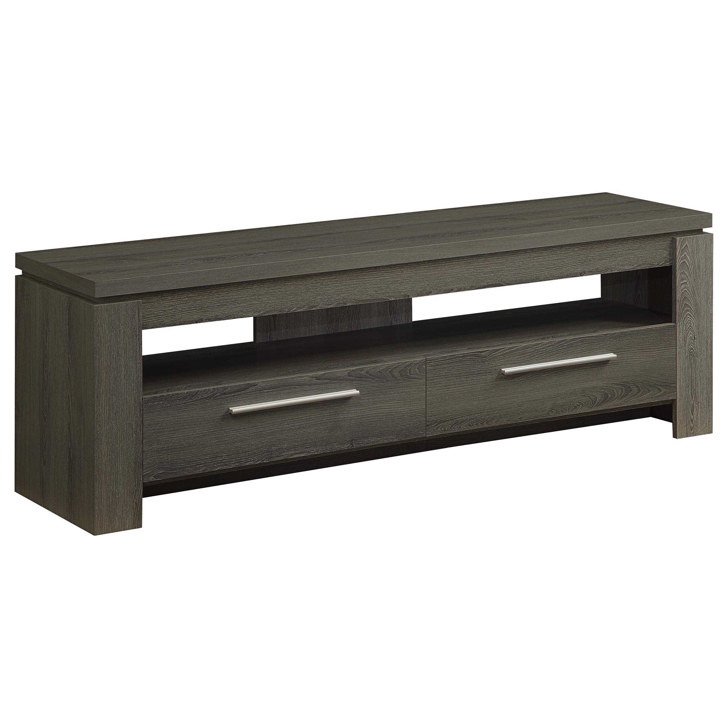 Coaster Elkton Transitional Weathered Grey 59" Tv Stand Model 701979
