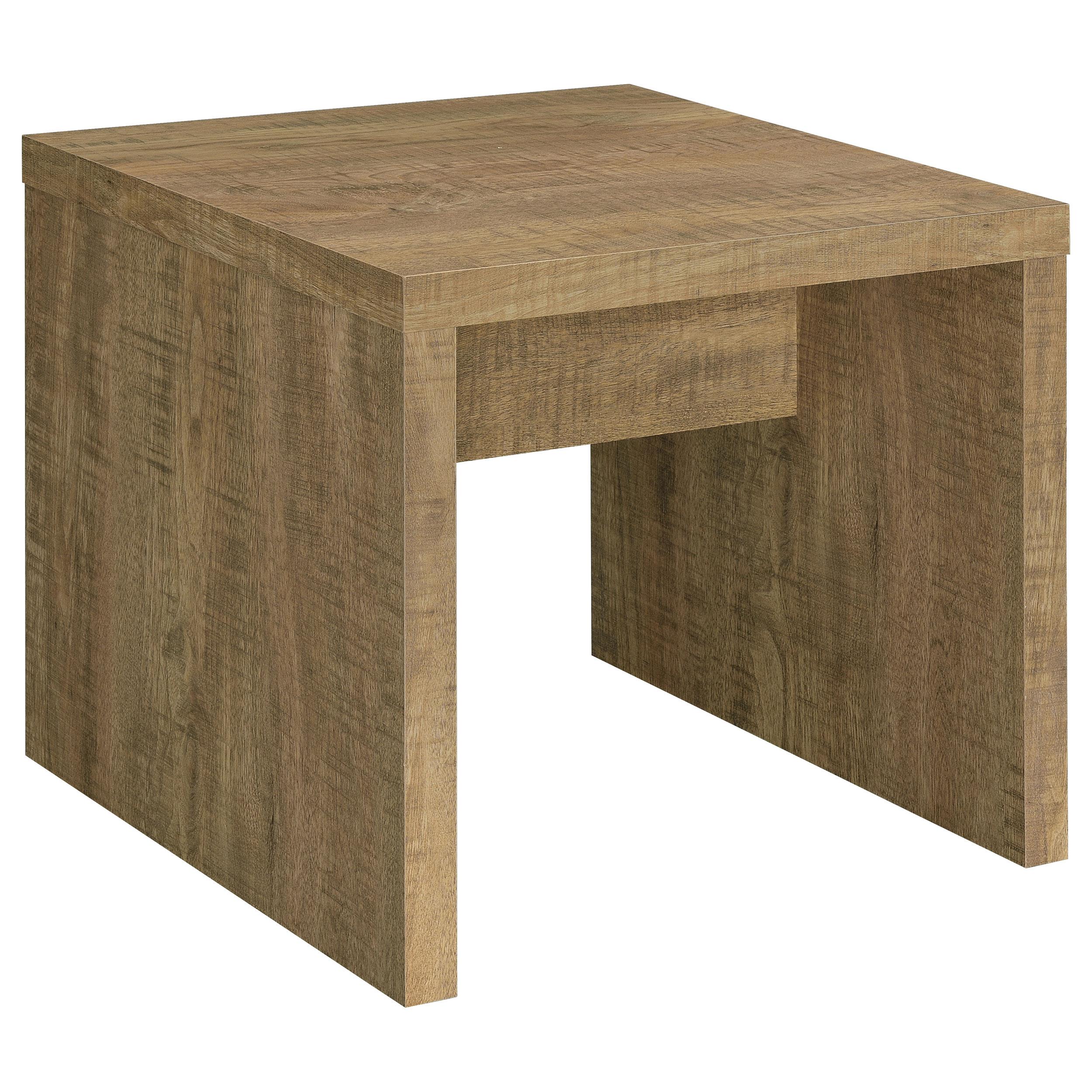 Coaster Lynette Rustic Mango End Table Model 704127