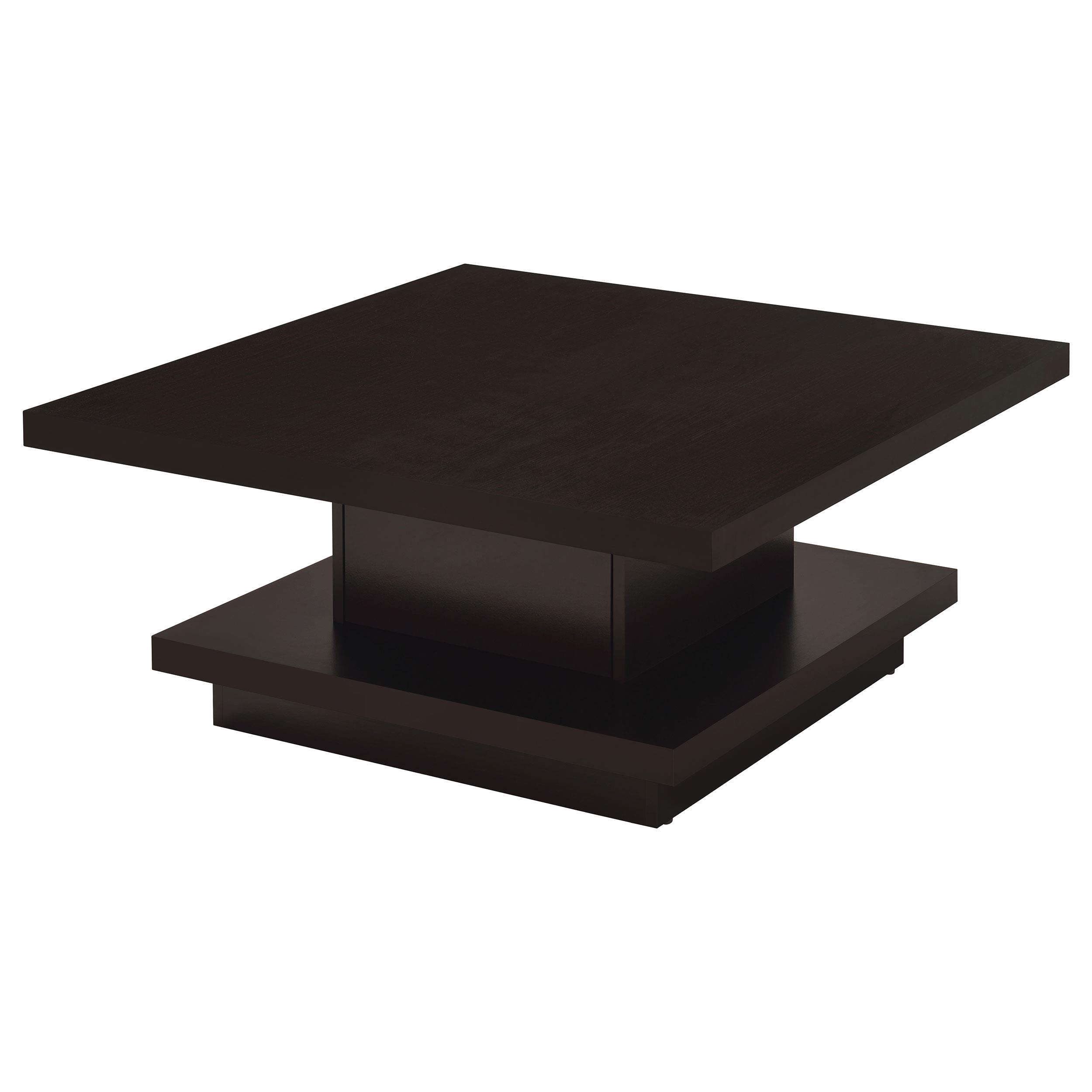 Coaster Reston Contemporary Cappuccino Coffee Table Model 705168