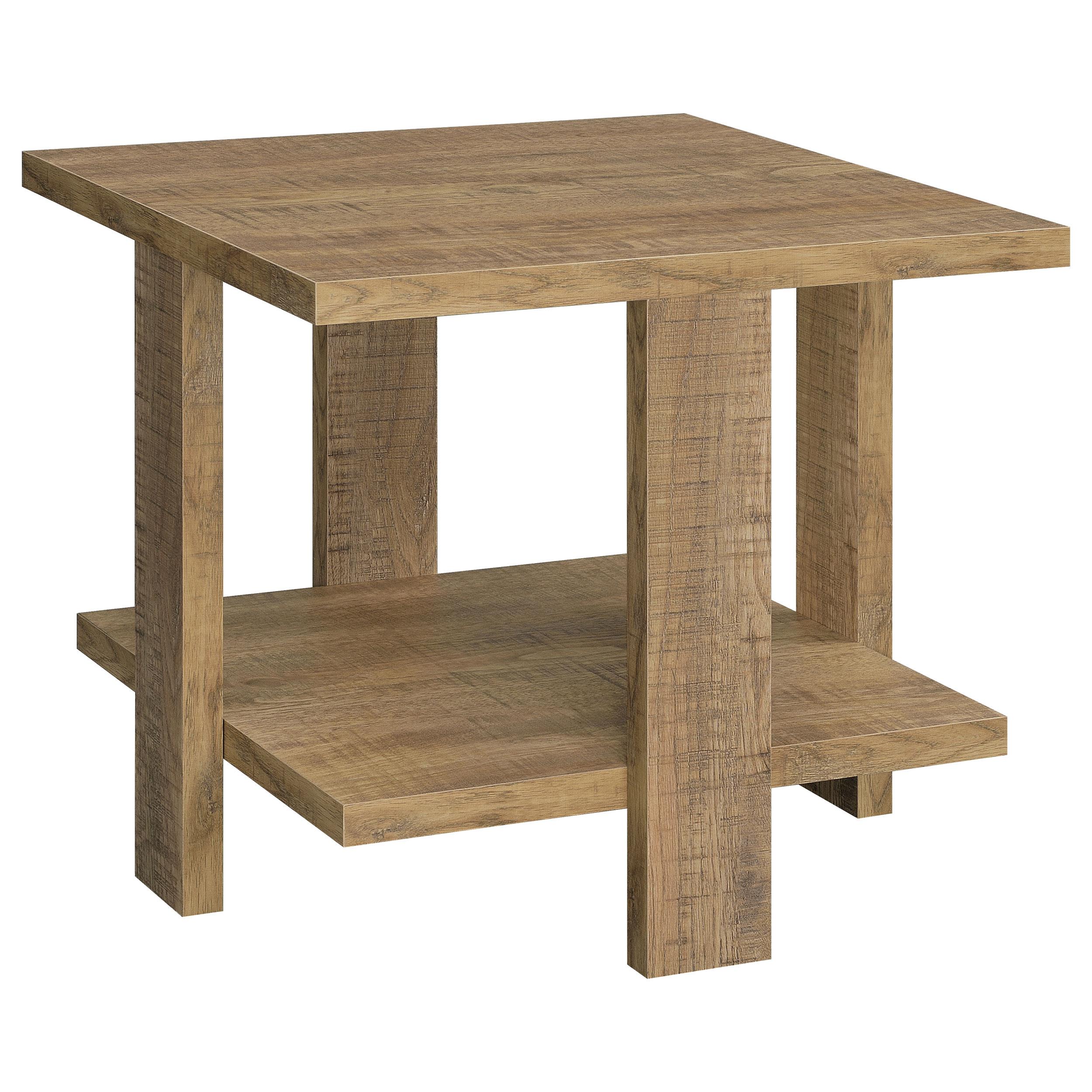 Coaster Dawn Rustic Mango End Table Model 707717