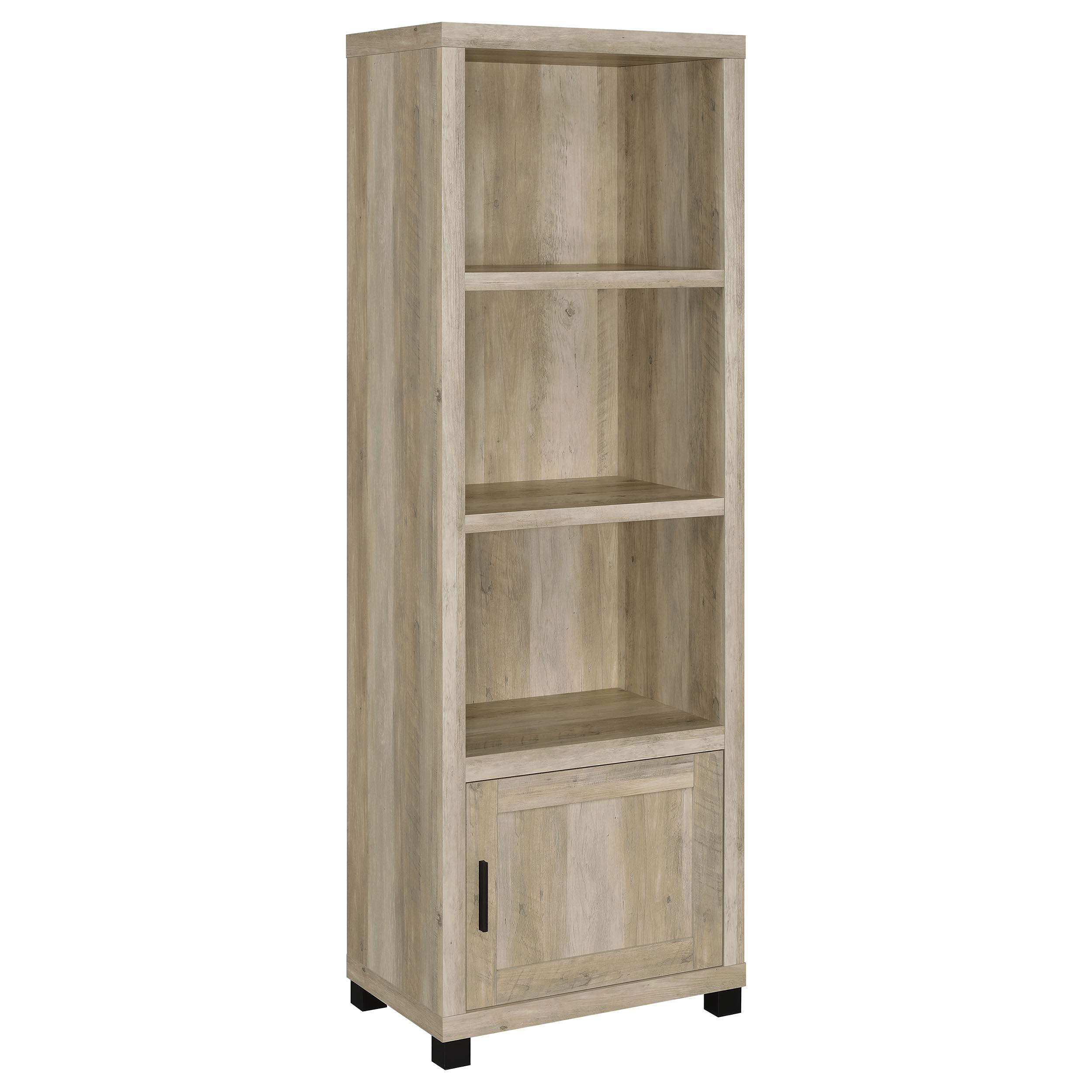 Coaster Sachin Transitional Distressed Pine Media Tower Model 707746