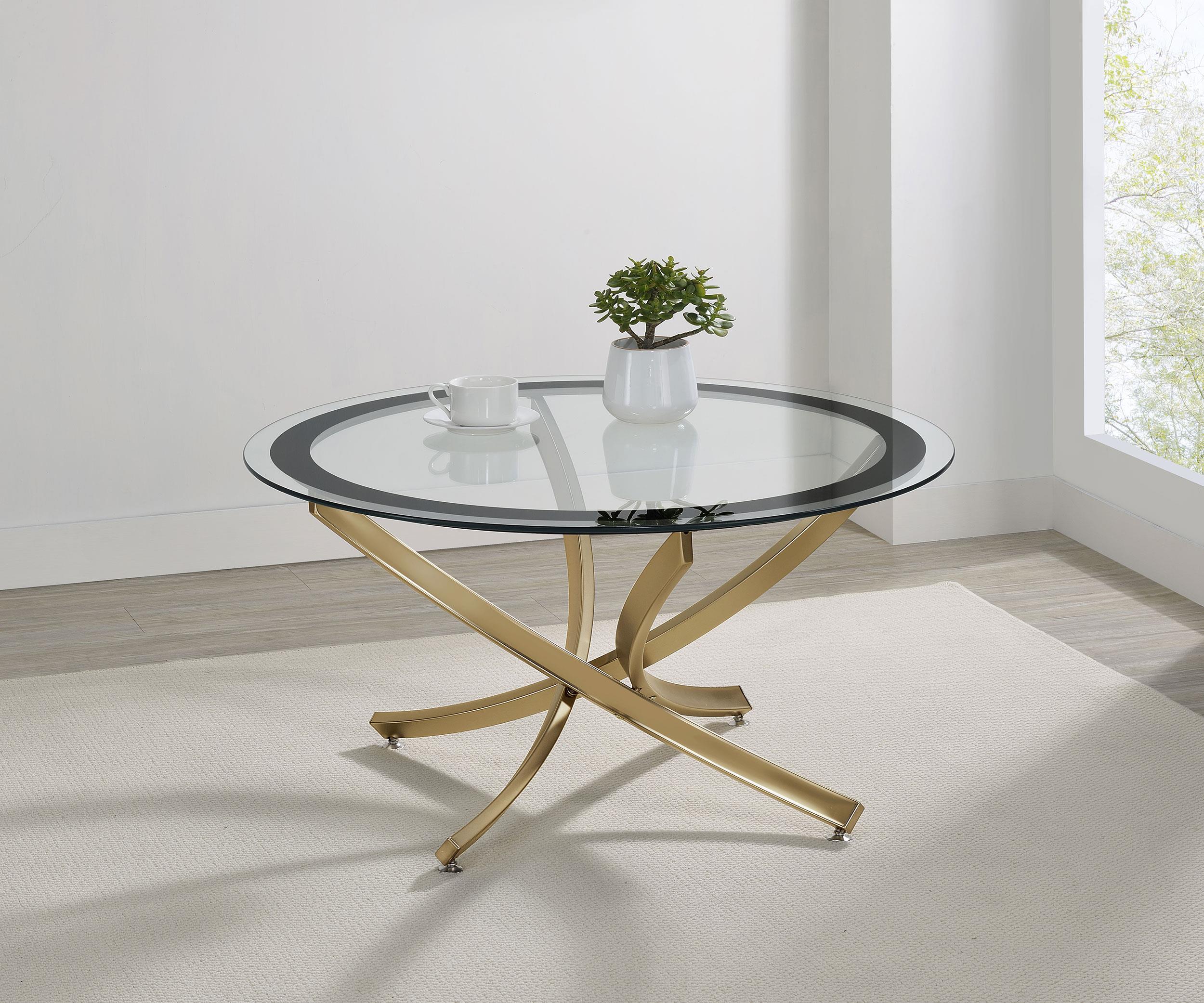 Coaster Brooke Contemporary Coffee Table Model 707888