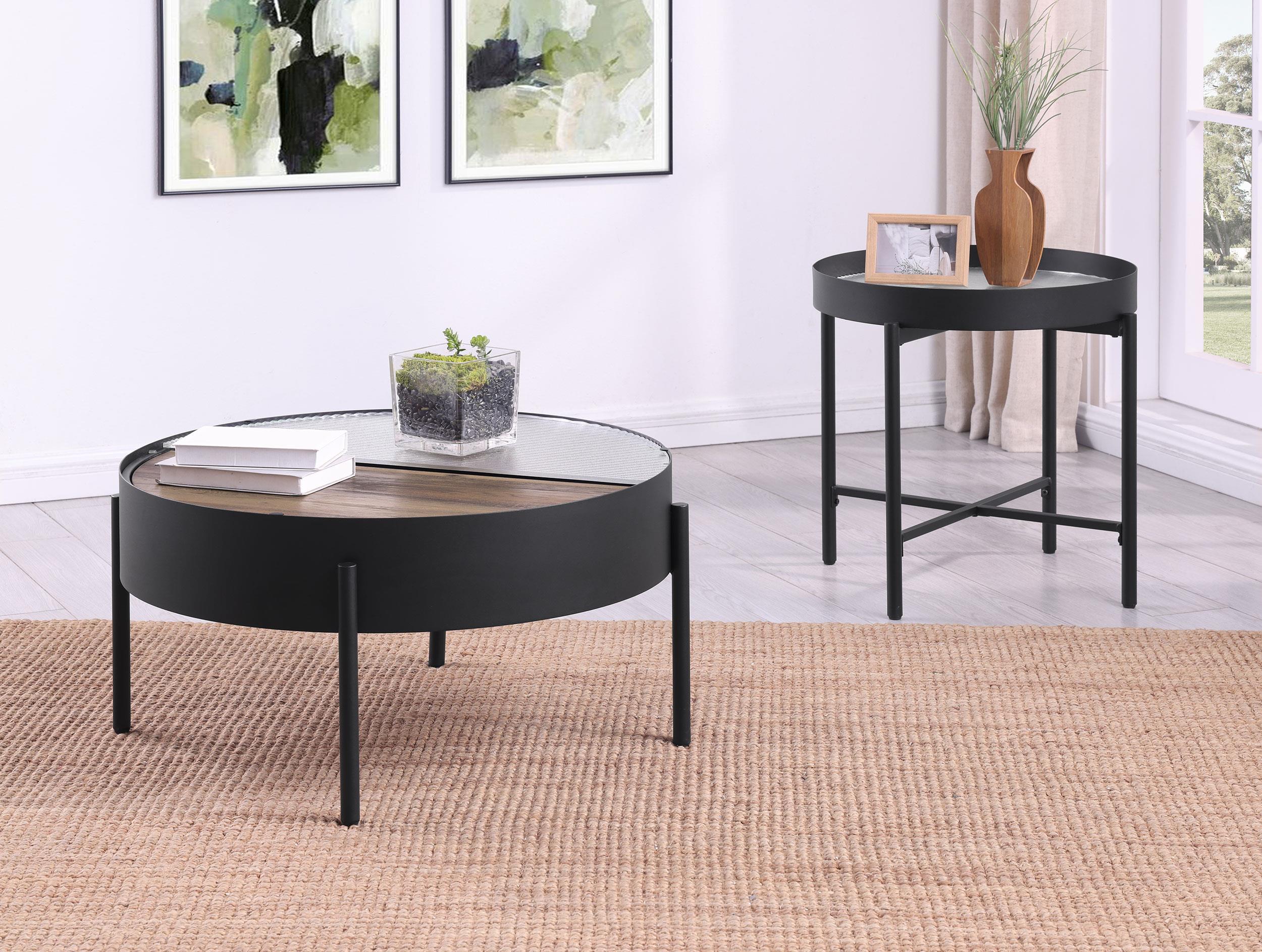Coaster Ozella Rustic Rustic Brown Coffee Table Model 707898-S2