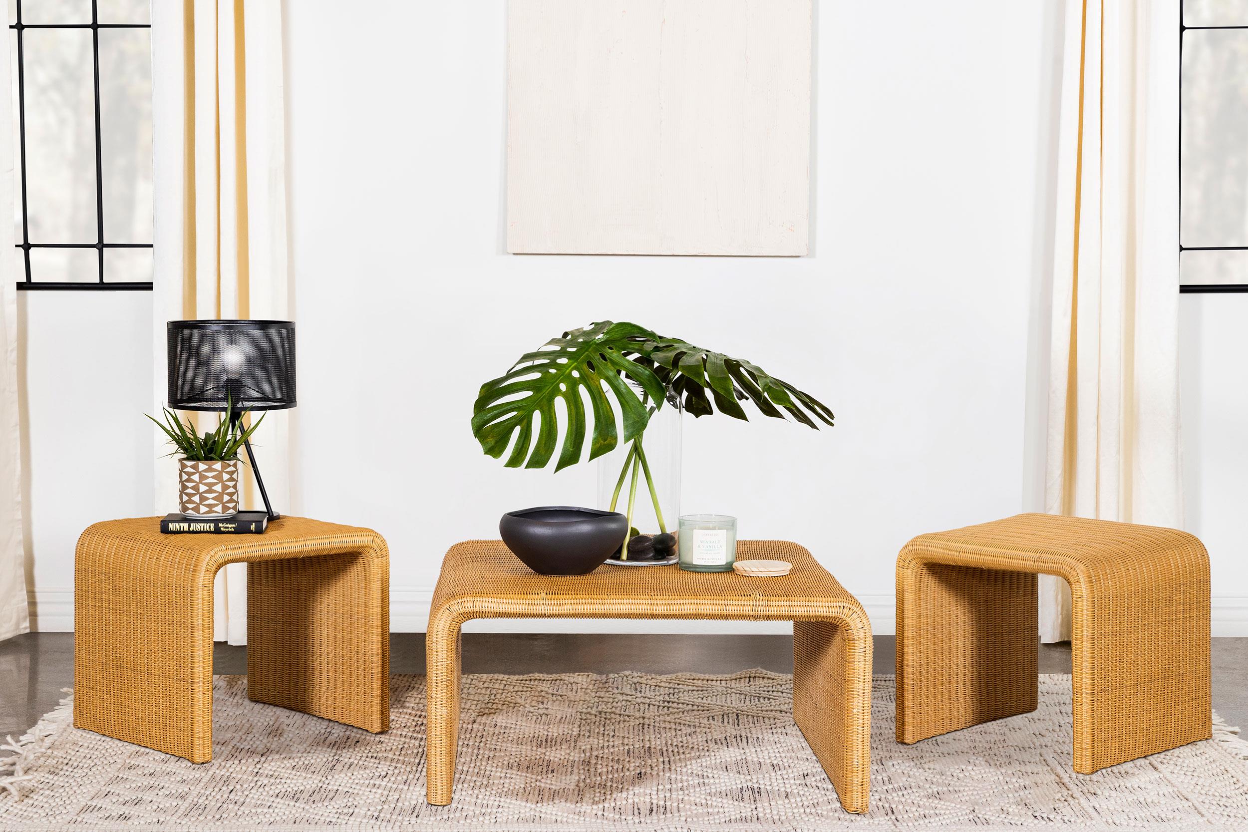Coaster Cahya Coastal Natural Coffee Table Model 709818-S3