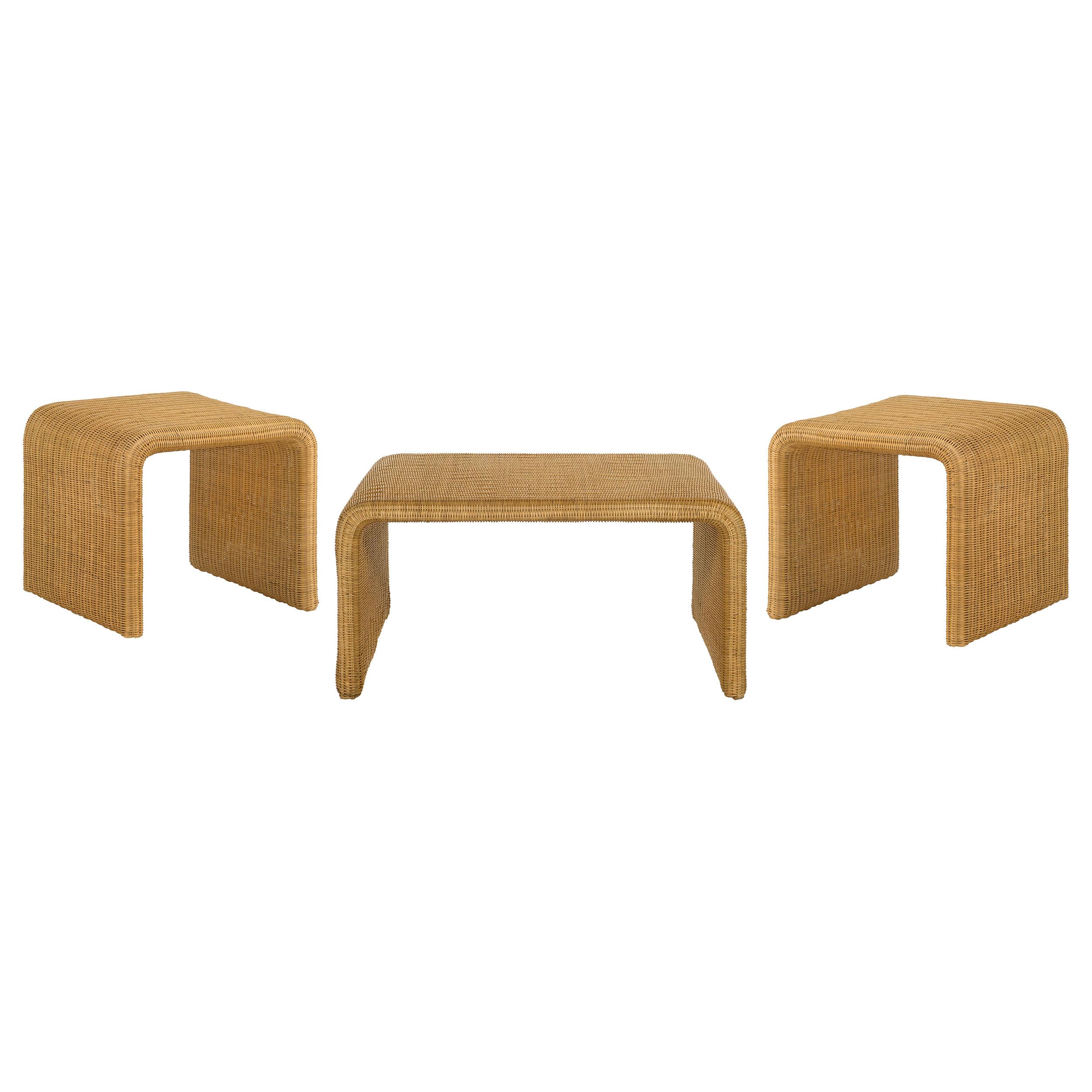 Coaster Cahya Coastal Natural Coffee Table Model 709818-S3