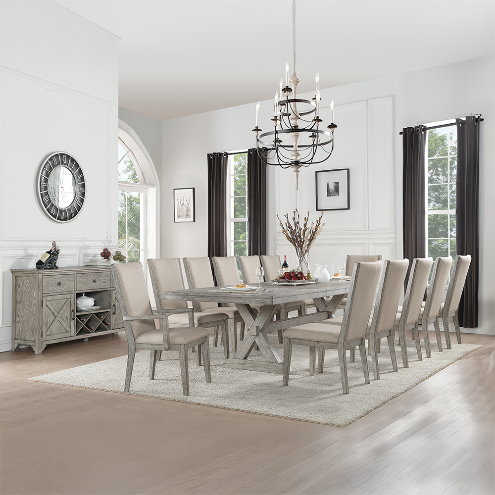 Acme Rocky Dining Table Model 72860