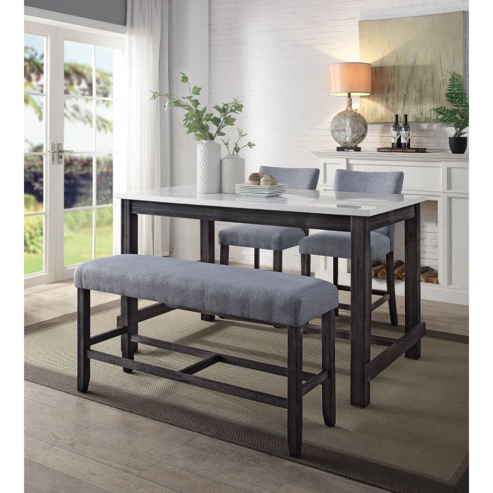 Acme Yelena Counter Height Bench Model 72943