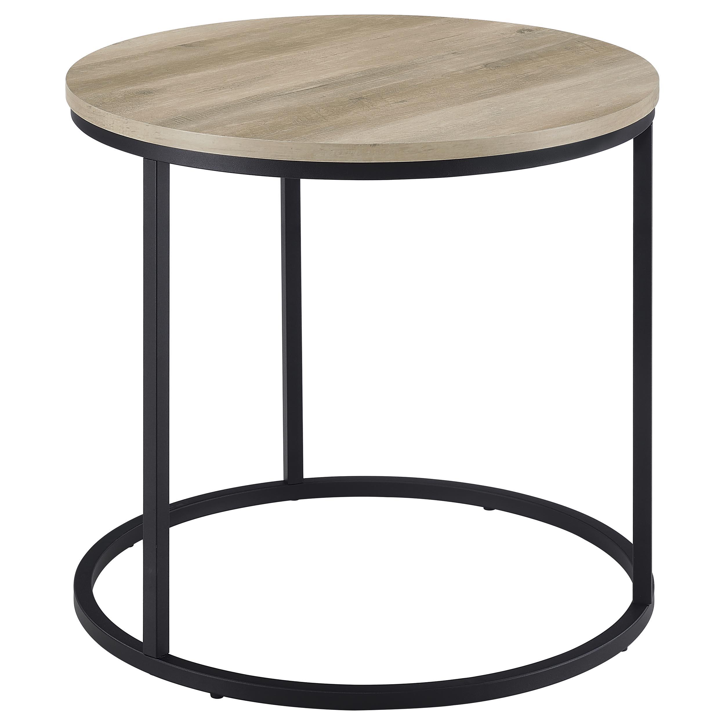 Coaster Lainey Rustic Distressed Pine End Table Model 736047