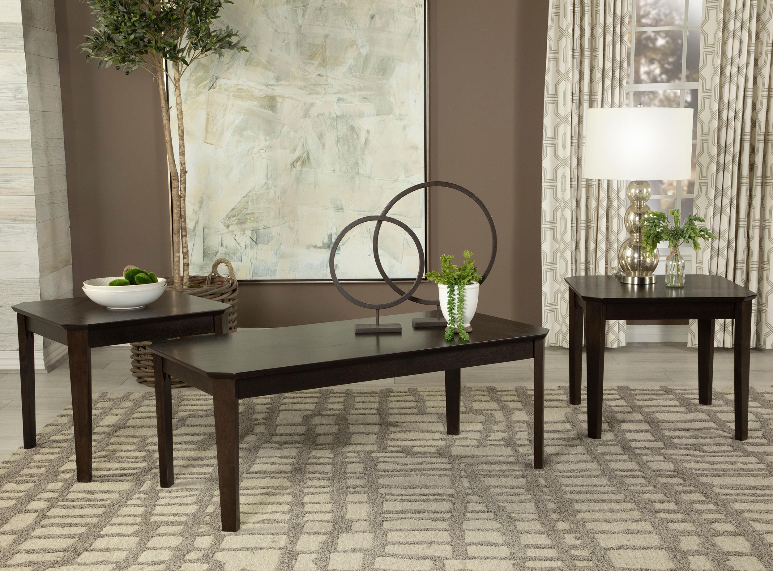 Coaster Amaro Transitional Coffee Table Model 736184