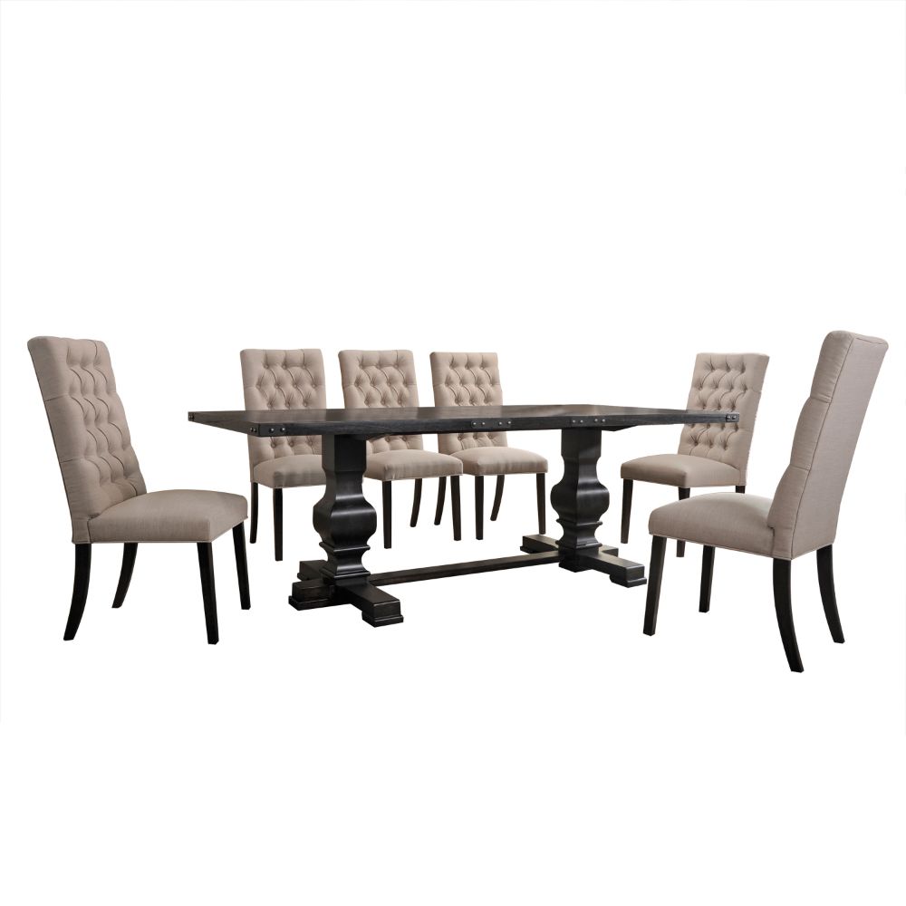 Acme Morland Side Chair (Set-2) Model 74647