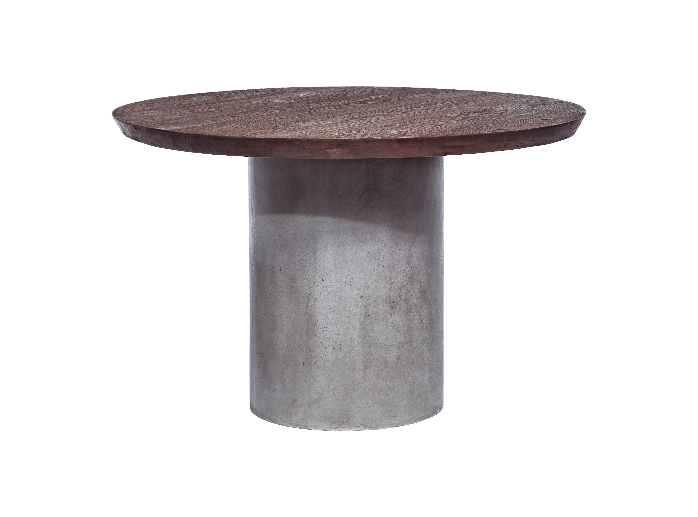 LA Furniture Renzo Modern Round Oak & Concrete Dining Table VGGR649320 Contemporary Style by Vig Furnitrue Number 75296 Catch Home Goods