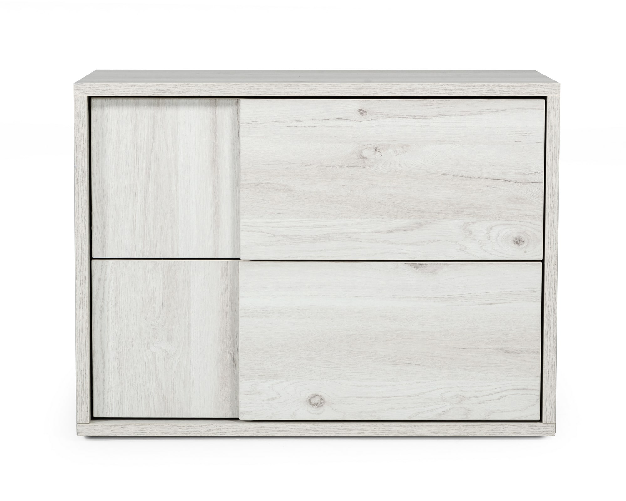 LA Furniture Asus Italian Modern White Washed Oak Nightstand VGACASUS-NS-ASH Contemporary Style by Vig Furnitrue Number 76183 Catch Home Goods