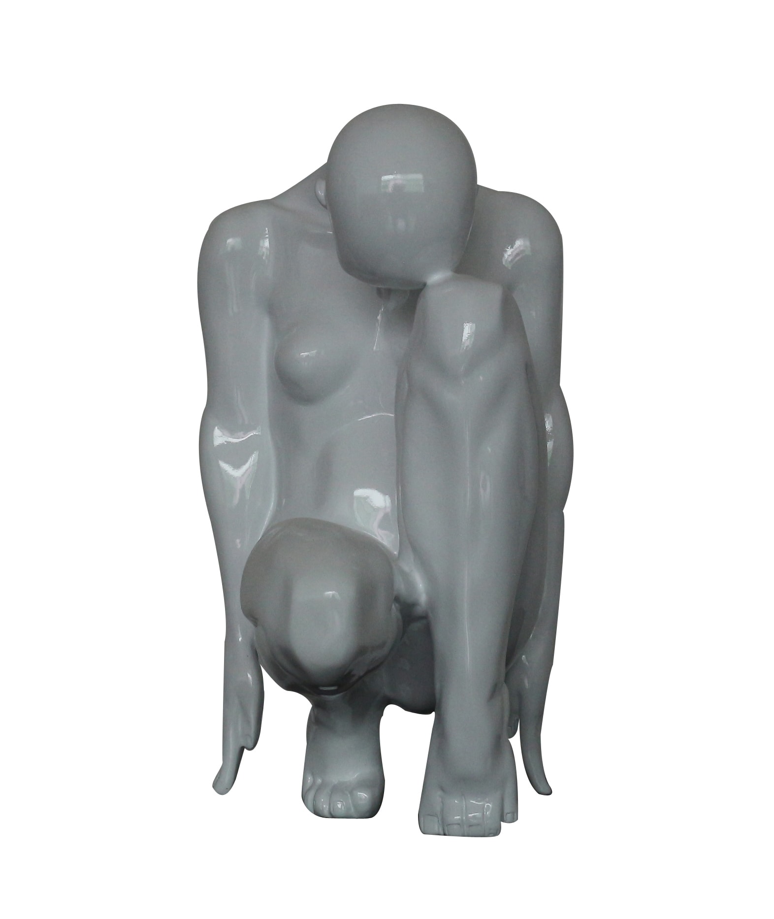 LA Furniture Modern White Kneeling Sculpture VGTHSZ-0866 Contemporary Style by Vig Furnitrue Number 76362 Catch Home Goods
