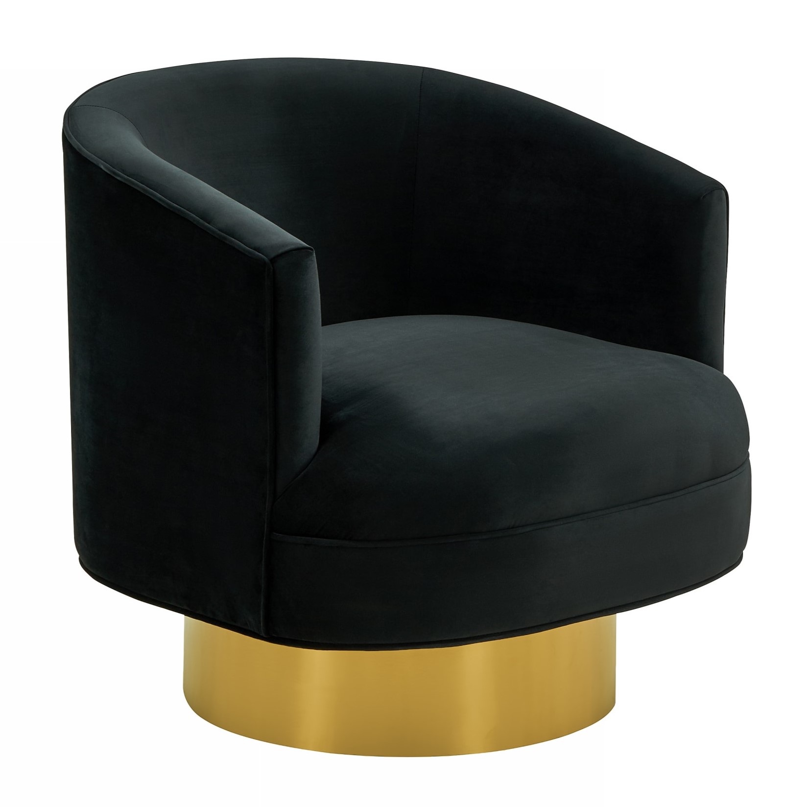 LA Furniture Basalt Modern Black Fabric Accent Chair VGRH-RHS-AC-222 Contemporary Style by Vig Furnitrue Number 76709 Catch Home Goods