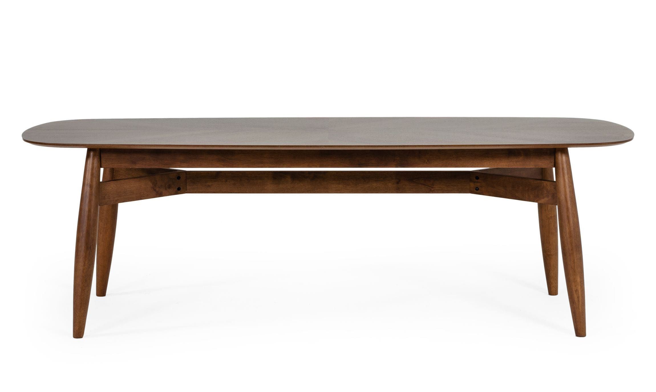 LA Furniture Ackley Modern Walnut Rectangular Dining Table VGMAMIT-8117 Contemporary Style by Vig Furnitrue Number 76939 Catch Home Goods