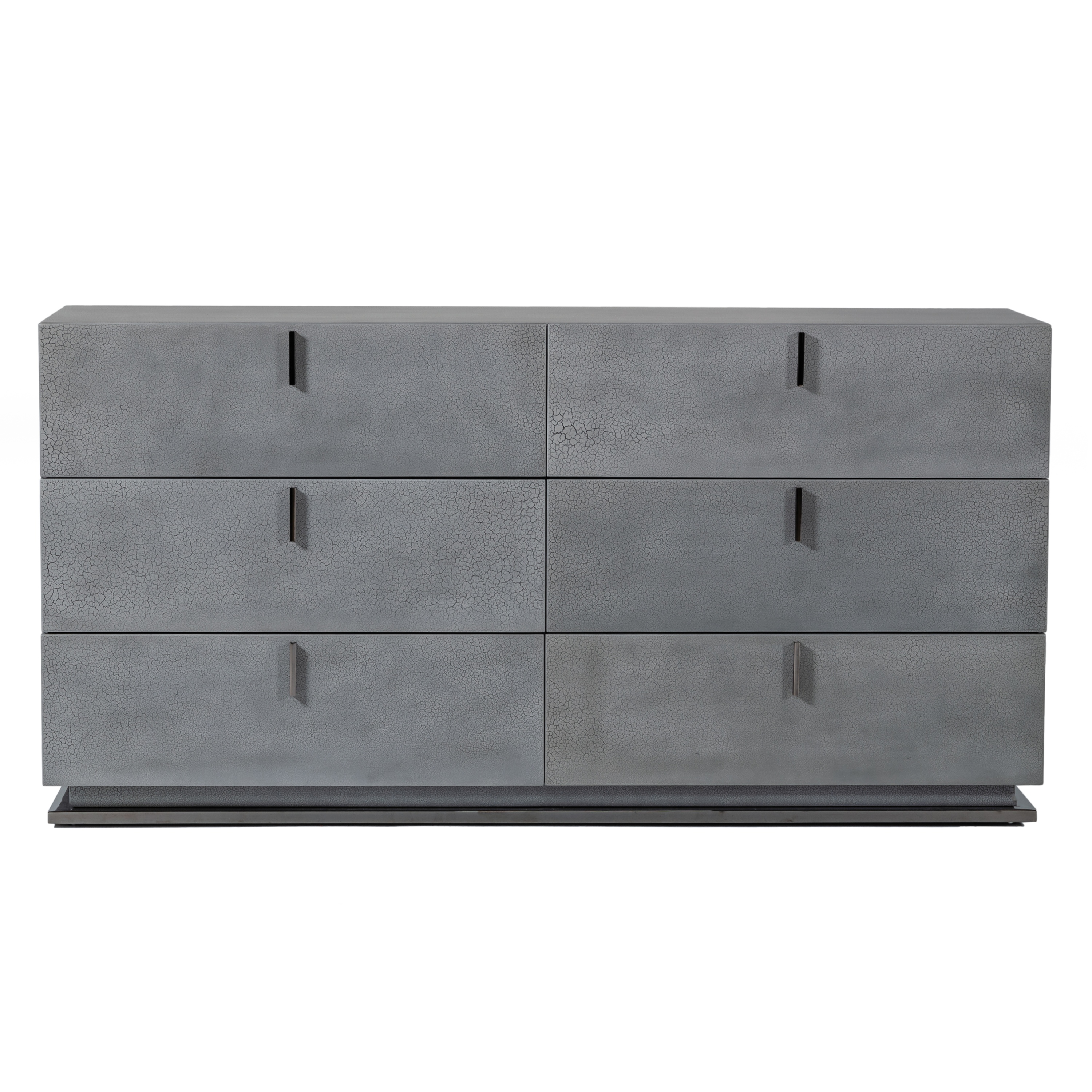 LA Furniture Buckley Modern Grey Crackle Dresser VGVCJ2003-DRS Contemporary Style by Vig Furnitrue Number 77429 Catch Home Goods