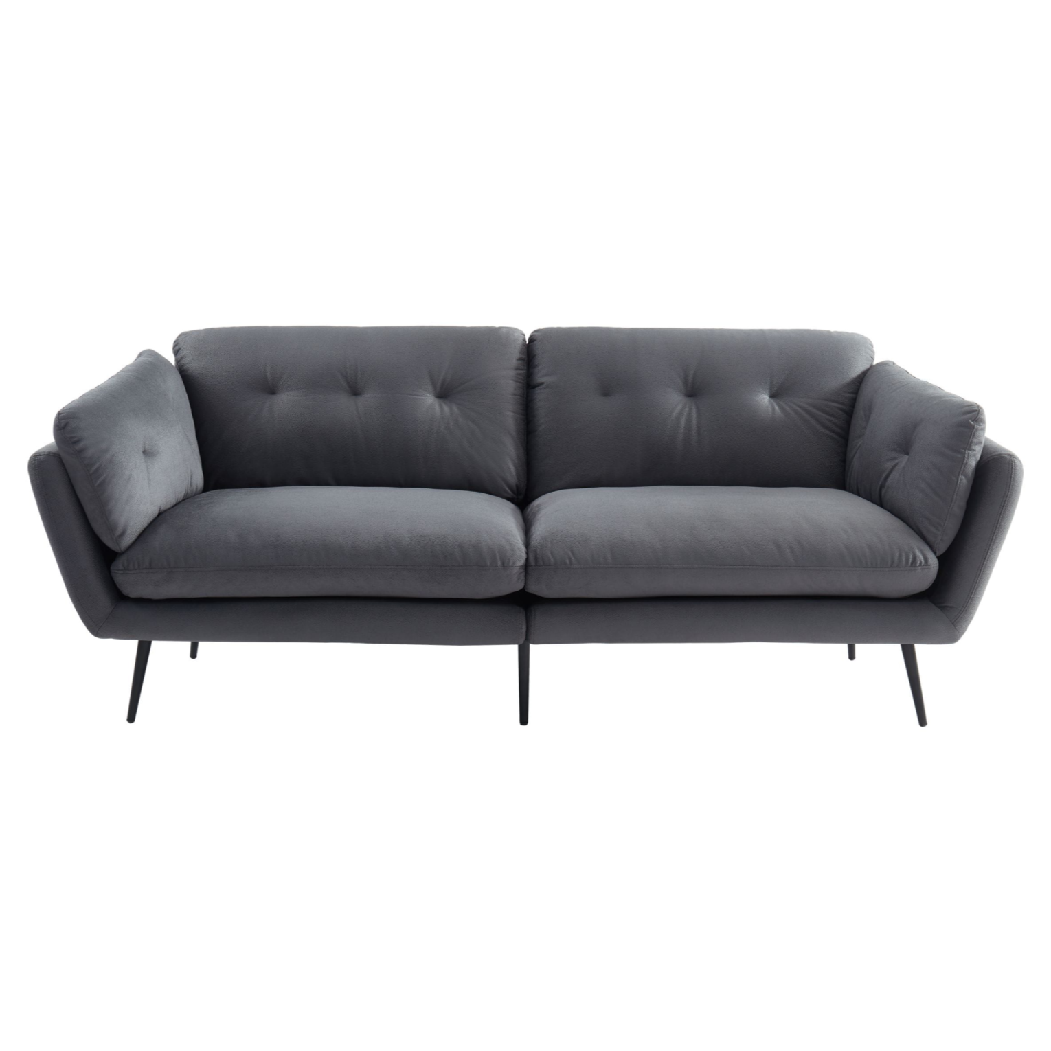 LA Furniture Cody Modern Grey Fabric Sofa VGHCJYM2013-GREY Contemporary Style by Vig Furnitrue Number 77894 Catch Home Goods