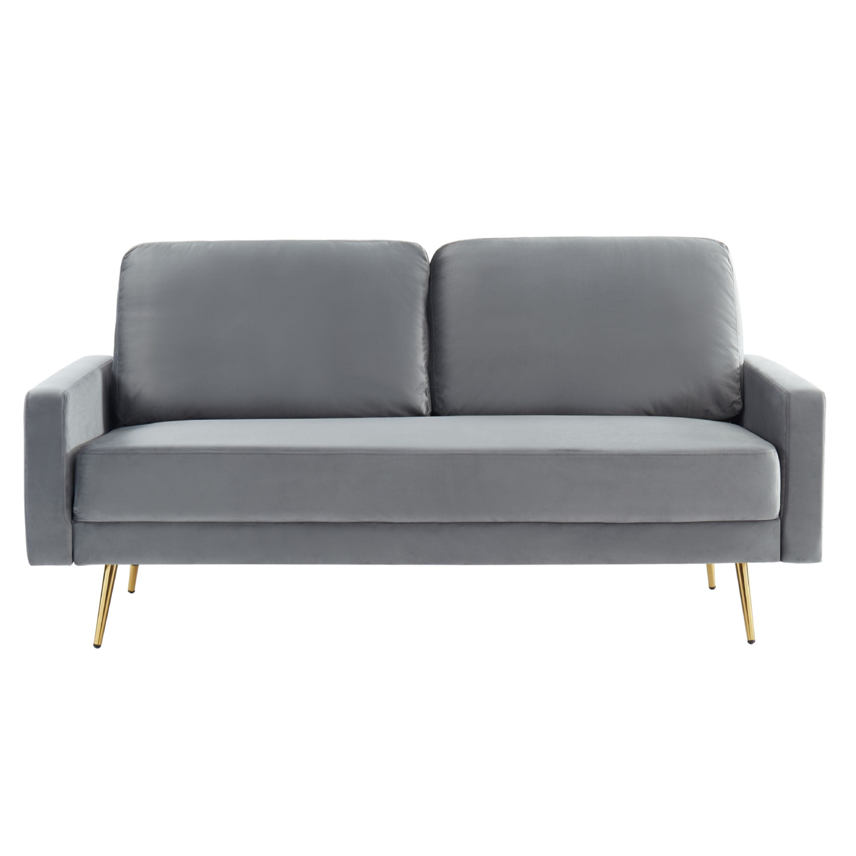 LA Furniture Huffine Modern Grey Fabric Sofa VGHCJYM2030-GRY Contemporary Style by Vig Furnitrue Number 77899 Catch Home Goods