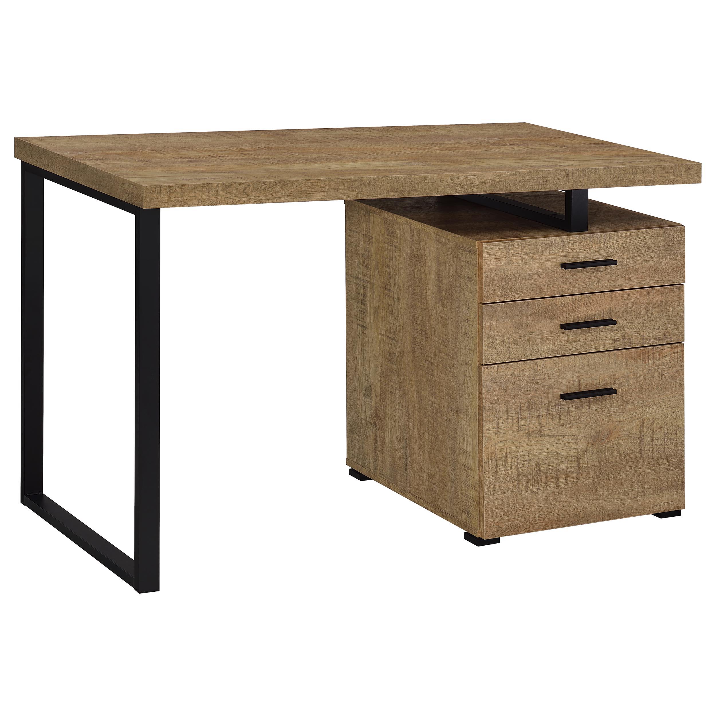 Coaster Brennan Rustic Mango Computer Desk Model 800787