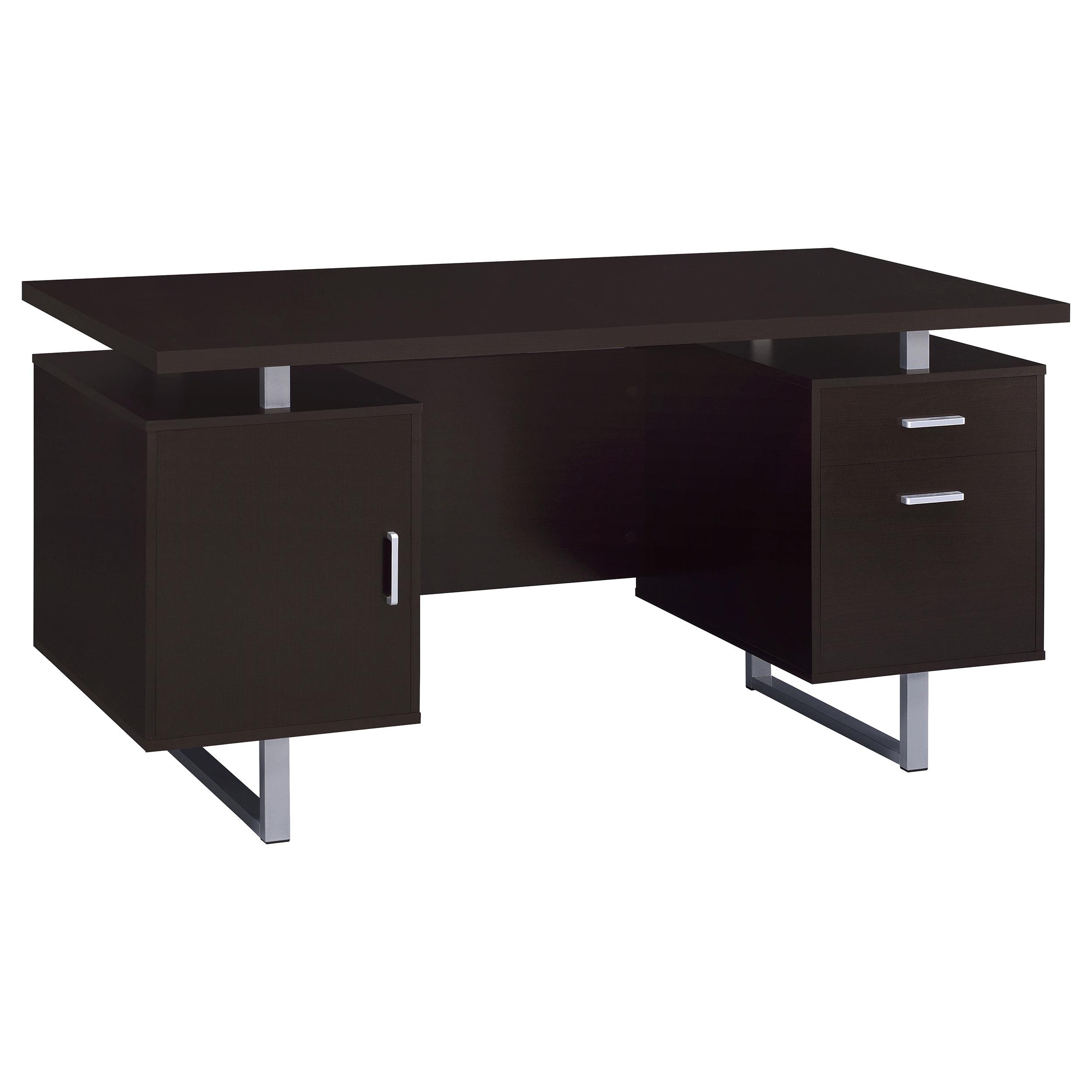 Coaster Lawtey Contemporary Cappuccino Computer Desk Model 801521