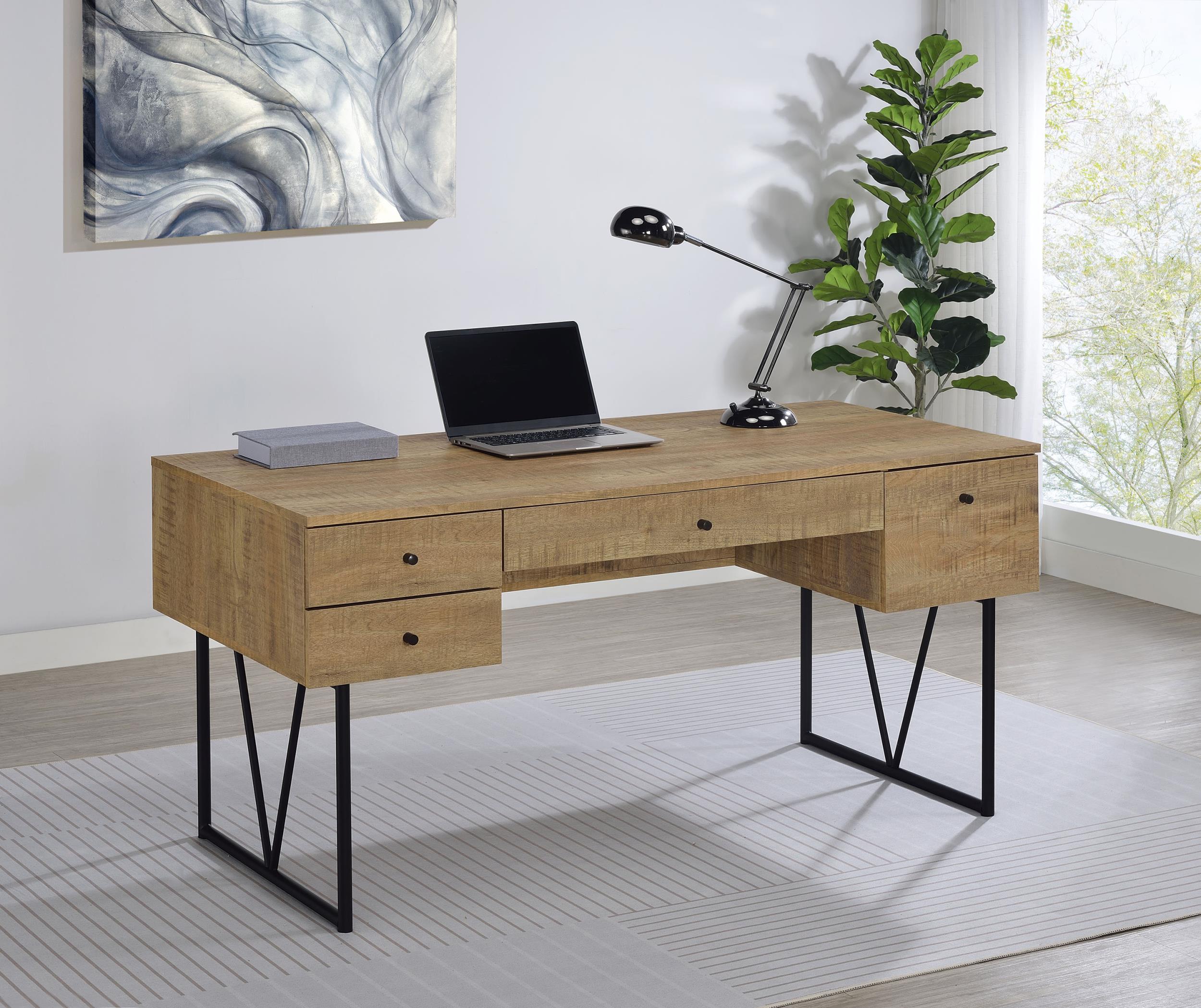 Coaster Analiese Rustic Mango Writing Desk Model 801851