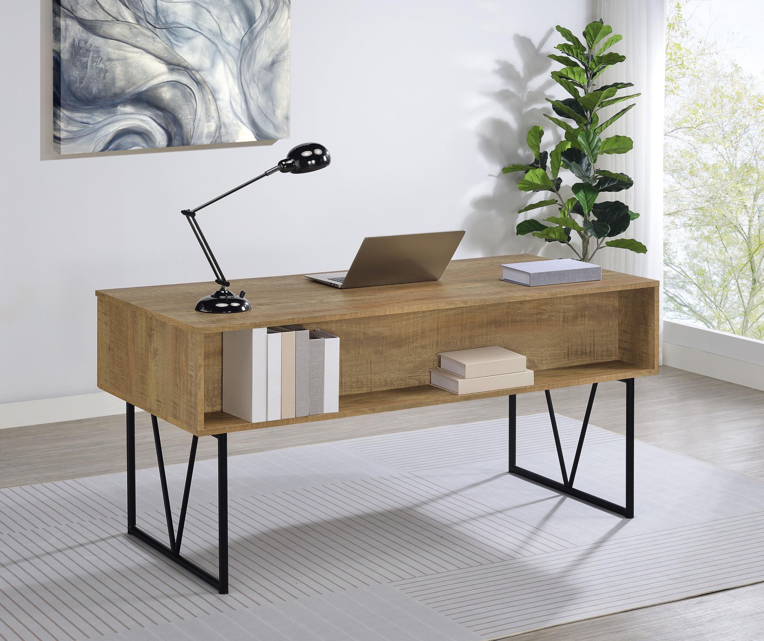 Coaster Analiese Rustic Mango Writing Desk Model 801851
