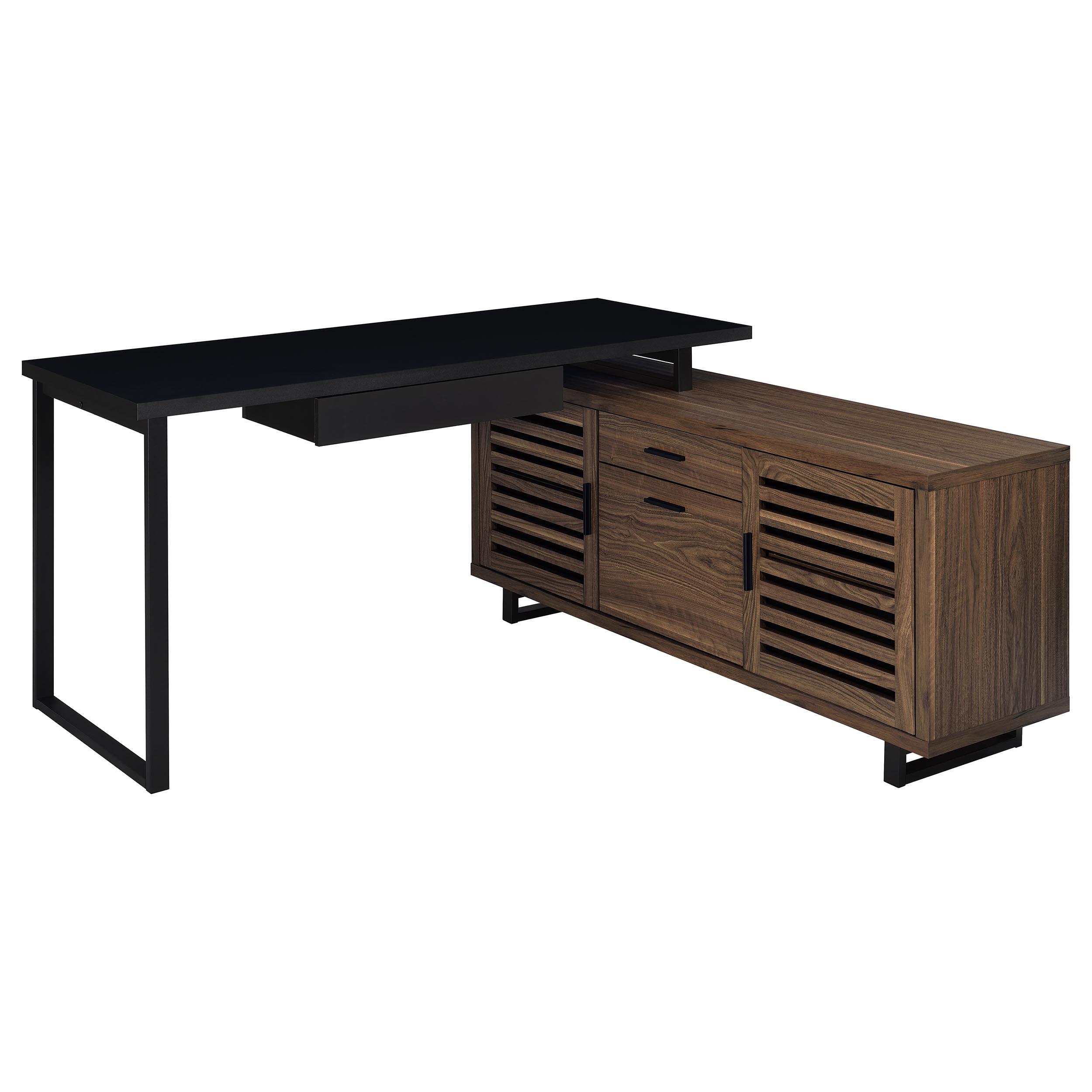 Coaster Maddox Transitional Walnut Executive Desk Model 801861