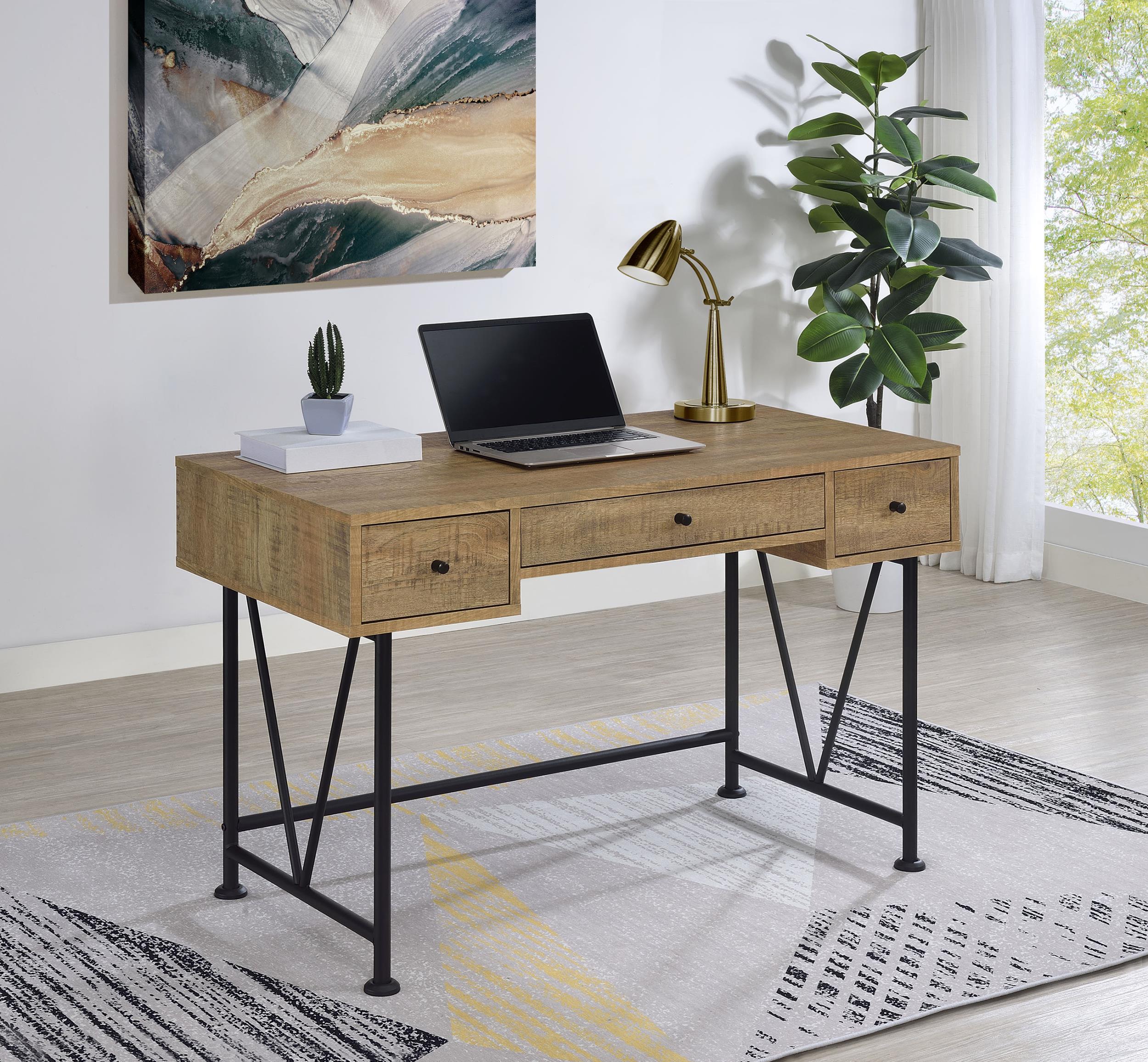 Coaster Analiese Rustic Mango Writing Desk Model 802001