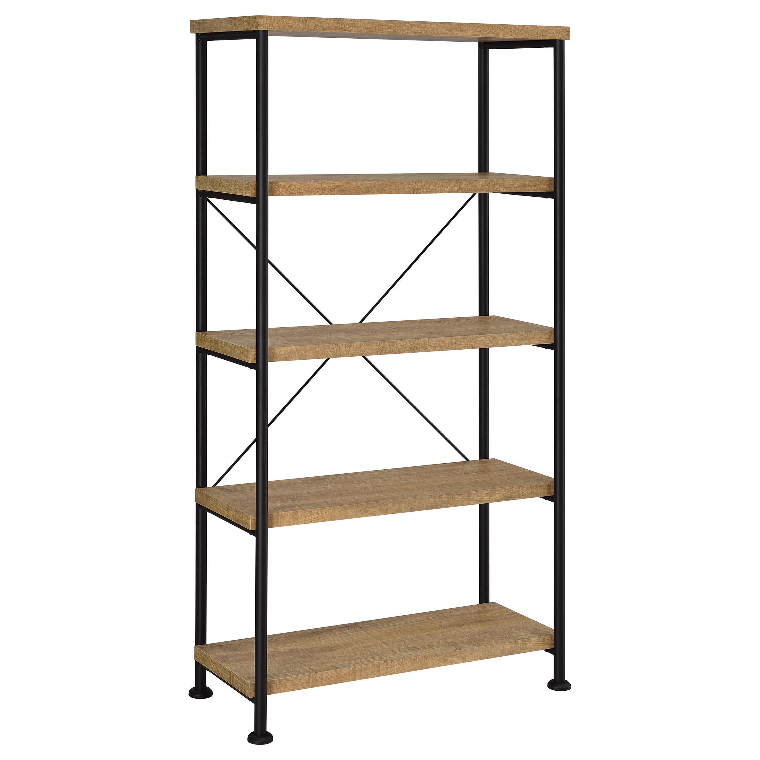 Coaster Analiese Rustic Mango Bookshelf Model 802003