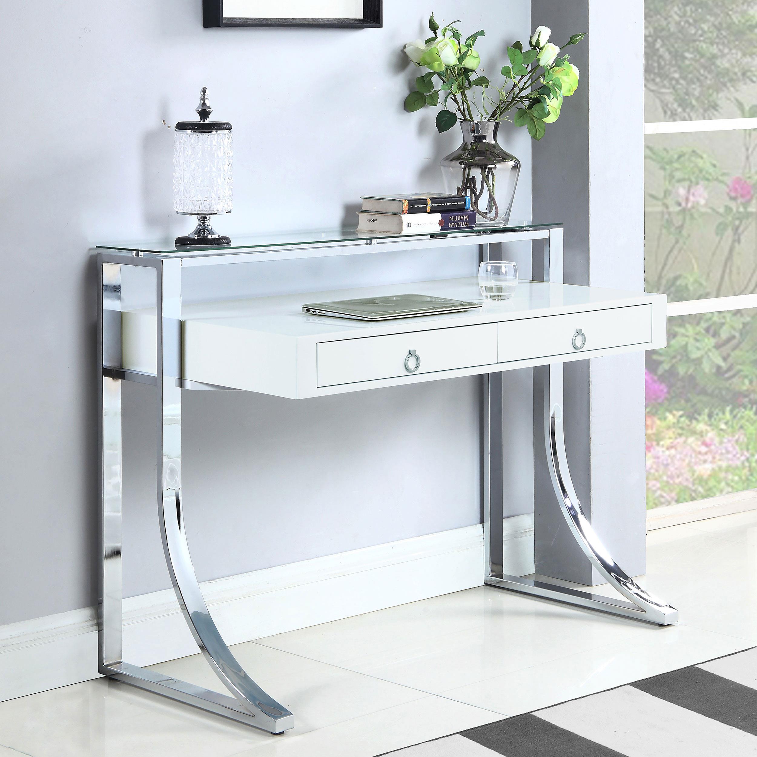 Coaster Gemma Contemporary Writing Desk Model 802141